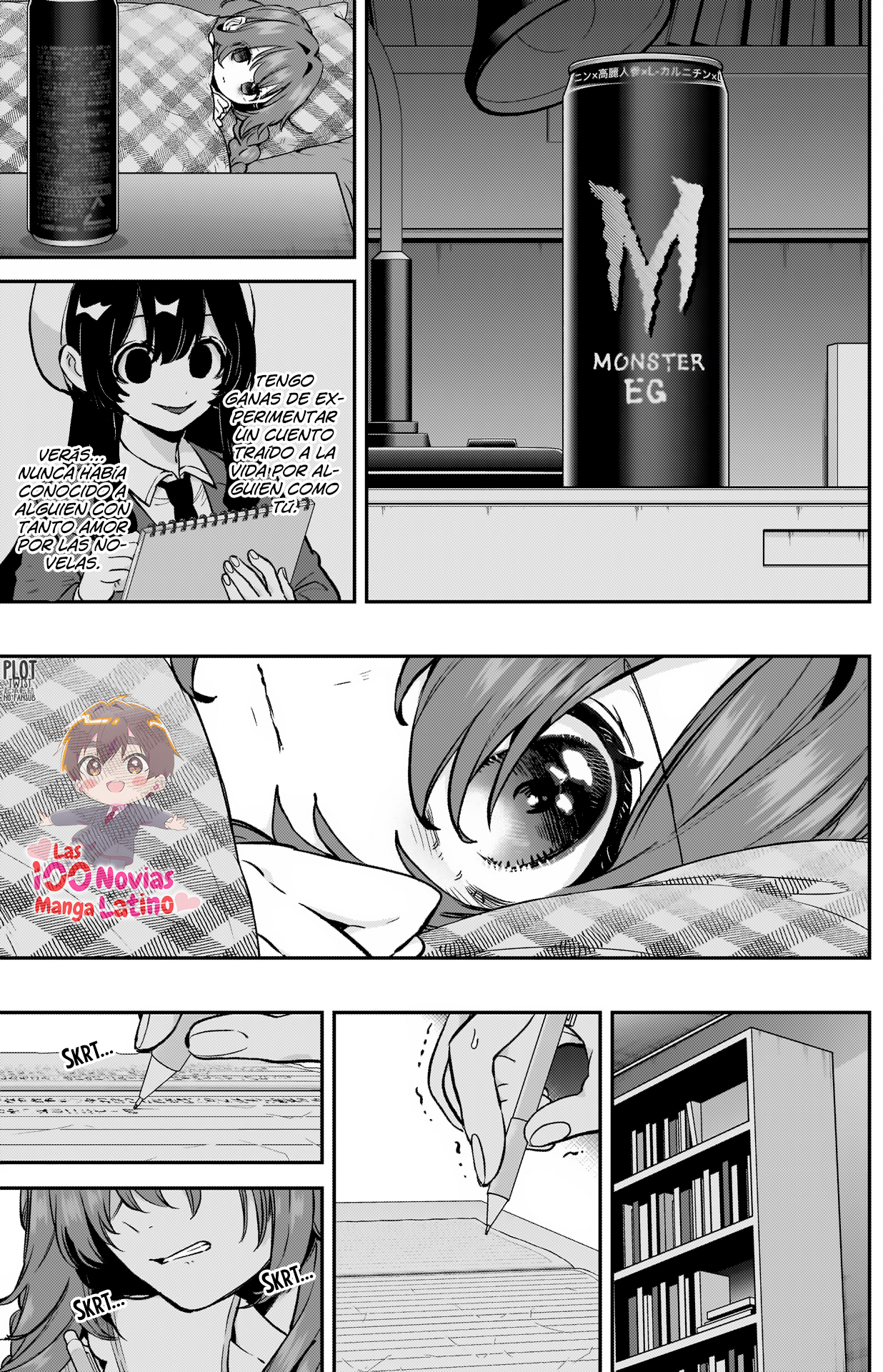 Kimi no koto ga Dai Dai Dai Dai Daisuki na 100-nin no Kanojo Capitulo 182: Escribiendo las dos página 10