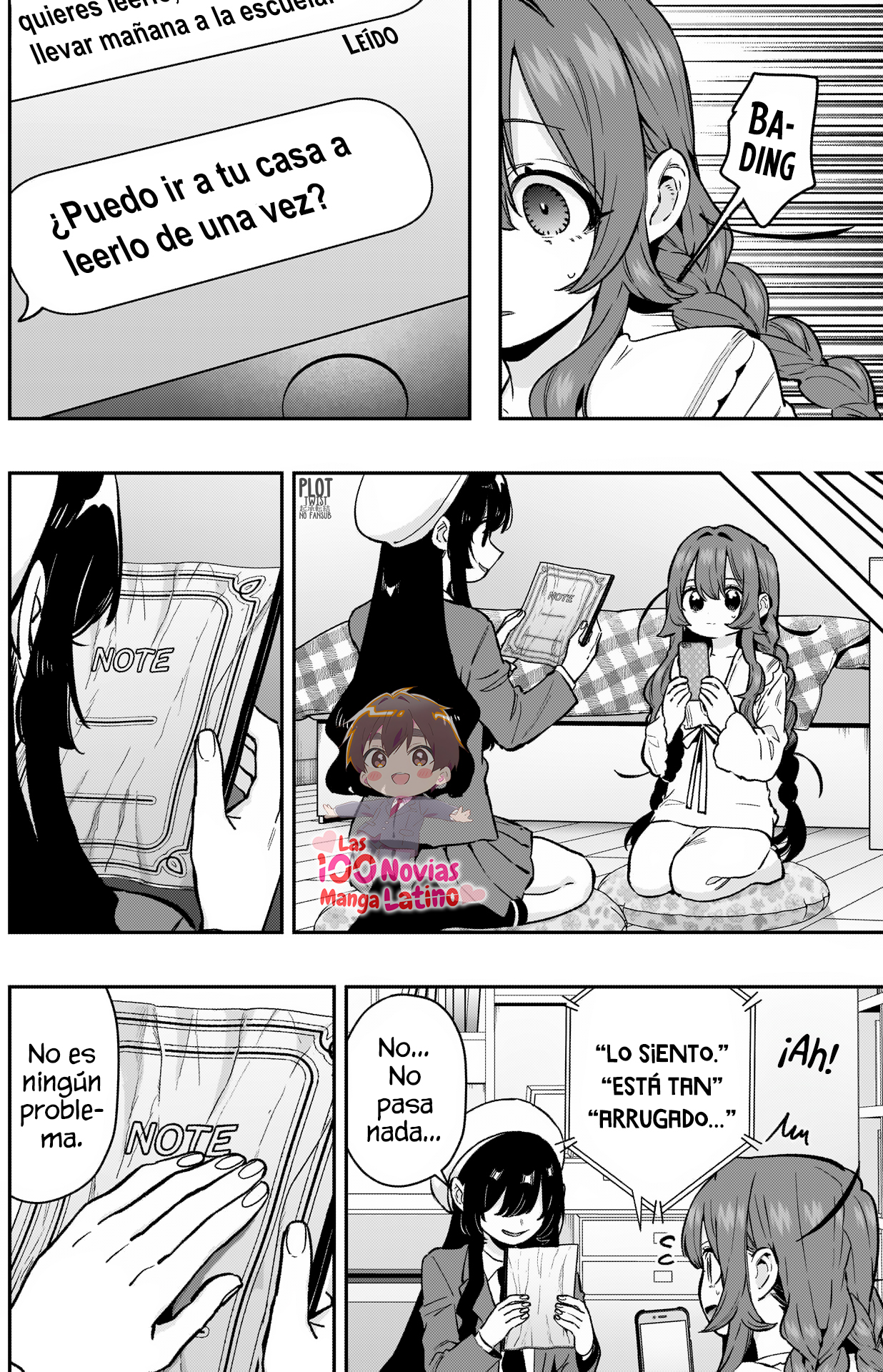 Kimi no koto ga Dai Dai Dai Dai Daisuki na 100-nin no Kanojo Capitulo 182: Escribiendo las dos página 13