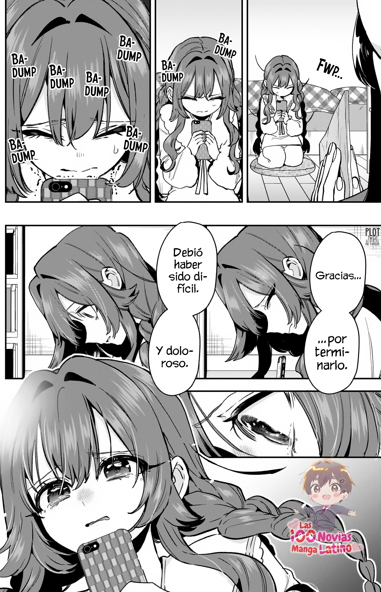 Kimi no koto ga Dai Dai Dai Dai Daisuki na 100-nin no Kanojo Capitulo 182: Escribiendo las dos página 15