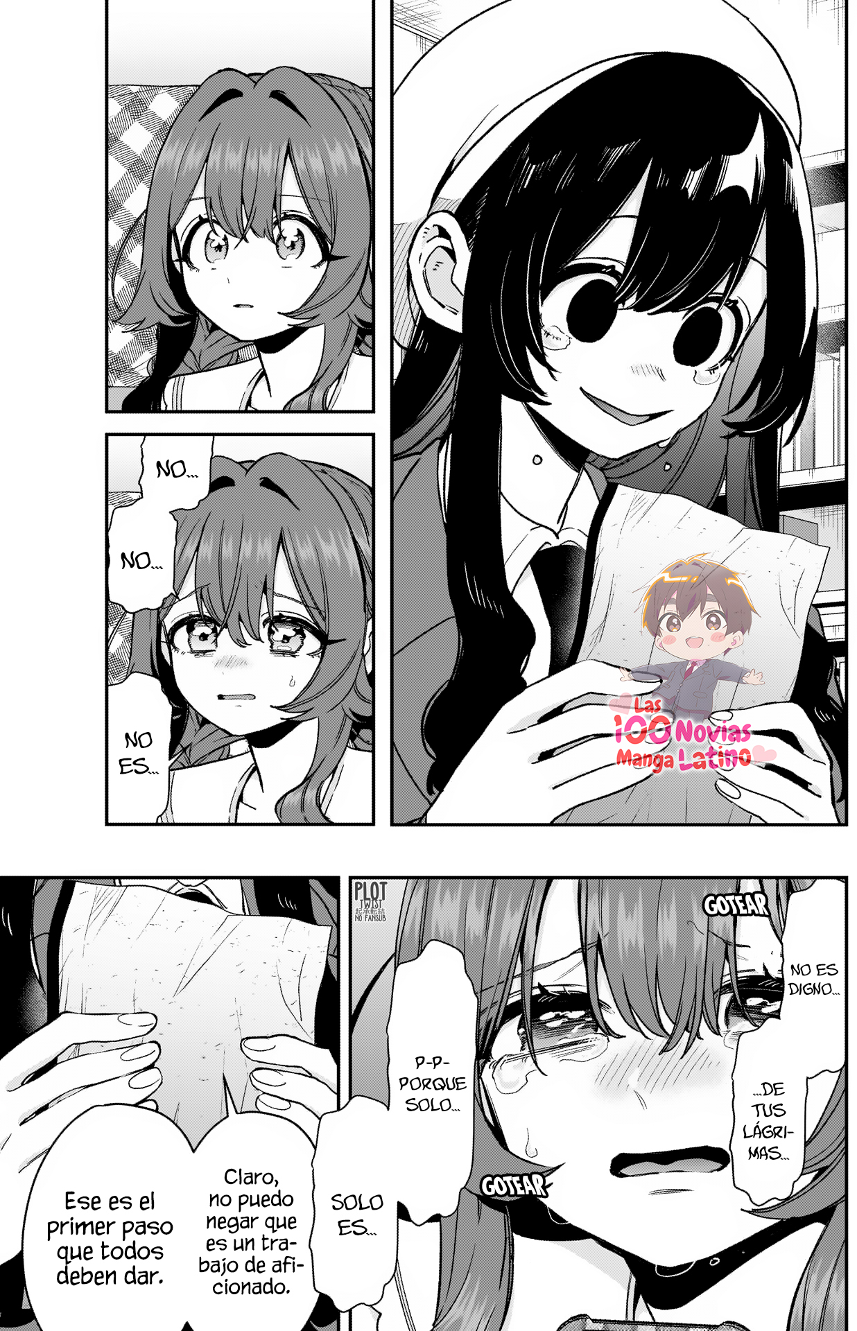 Kimi no koto ga Dai Dai Dai Dai Daisuki na 100-nin no Kanojo Capitulo 182: Escribiendo las dos página 16
