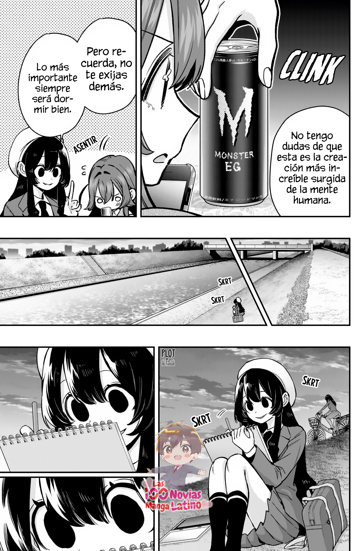 Kimi no koto ga Dai Dai Dai Dai Daisuki na 100-nin no Kanojo Capitulo 182: Escribiendo las dos página 6
