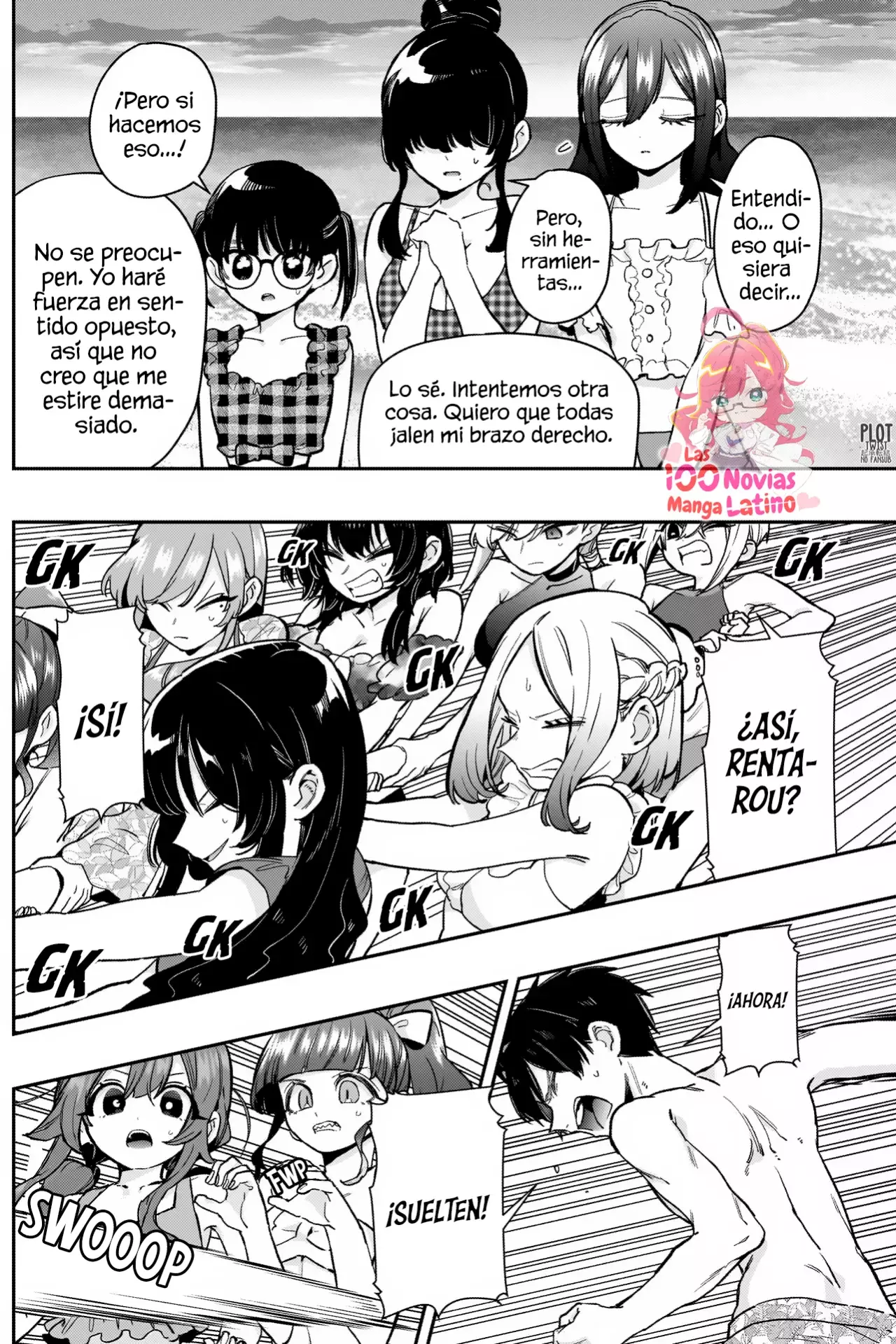 Kimi no koto ga Dai Dai Dai Dai Daisuki na 100-nin no Kanojo Capitulo 183: Las vacaciones superdivertidas de la familia Rentarou página 11