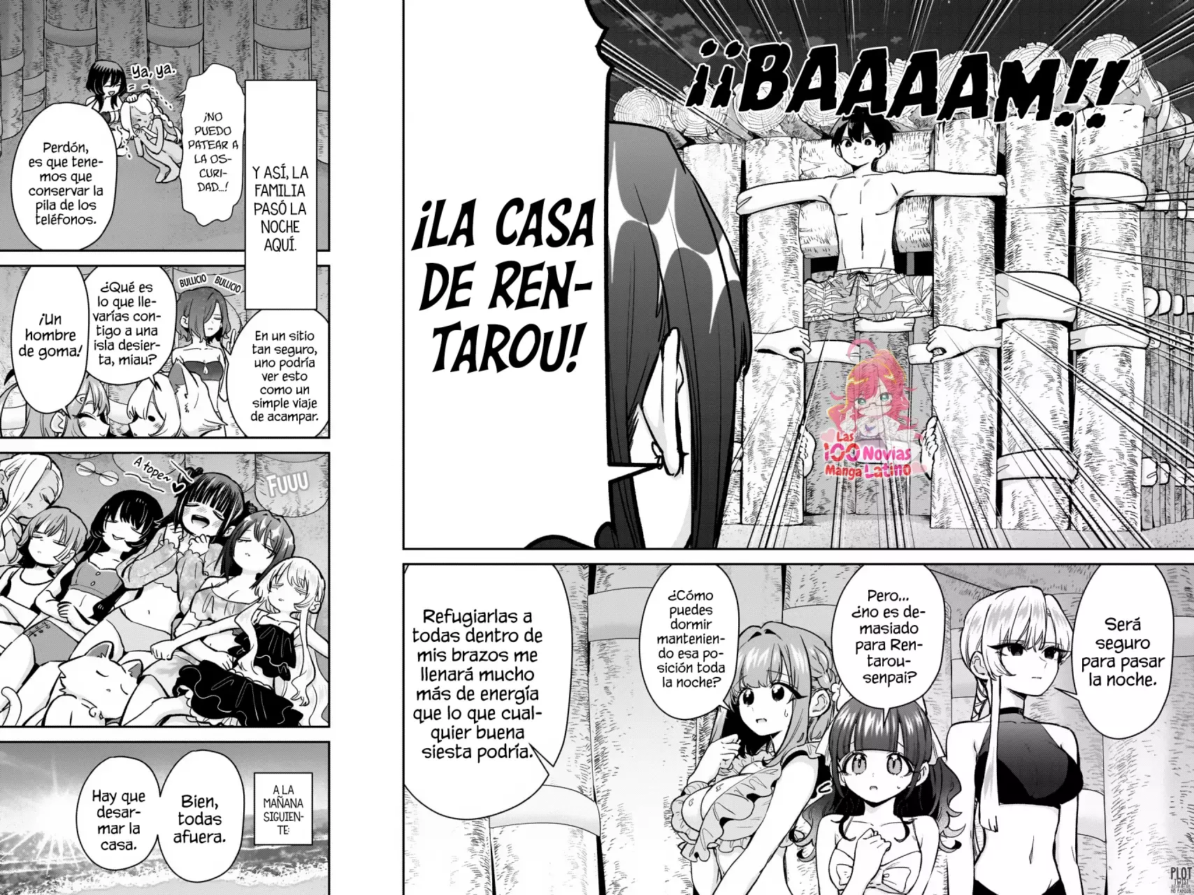 Kimi no koto ga Dai Dai Dai Dai Daisuki na 100-nin no Kanojo Capitulo 183: Las vacaciones superdivertidas de la familia Rentarou página 15