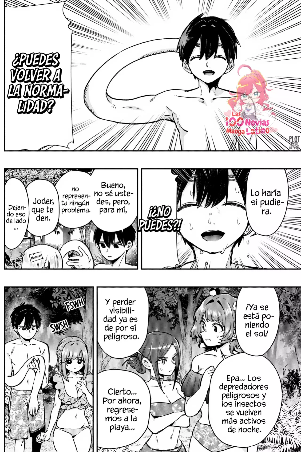 Kimi no koto ga Dai Dai Dai Dai Daisuki na 100-nin no Kanojo Capitulo 183: Las vacaciones superdivertidas de la familia Rentarou página 9