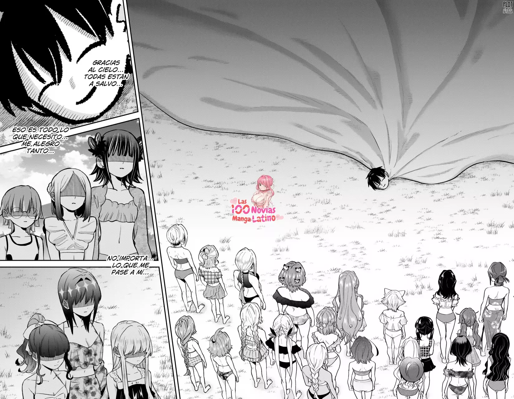 Kimi no koto ga Dai Dai Dai Dai Daisuki na 100-nin no Kanojo Capitulo 184: El escape de la familia Rentarou de la isla en el cielo página 12