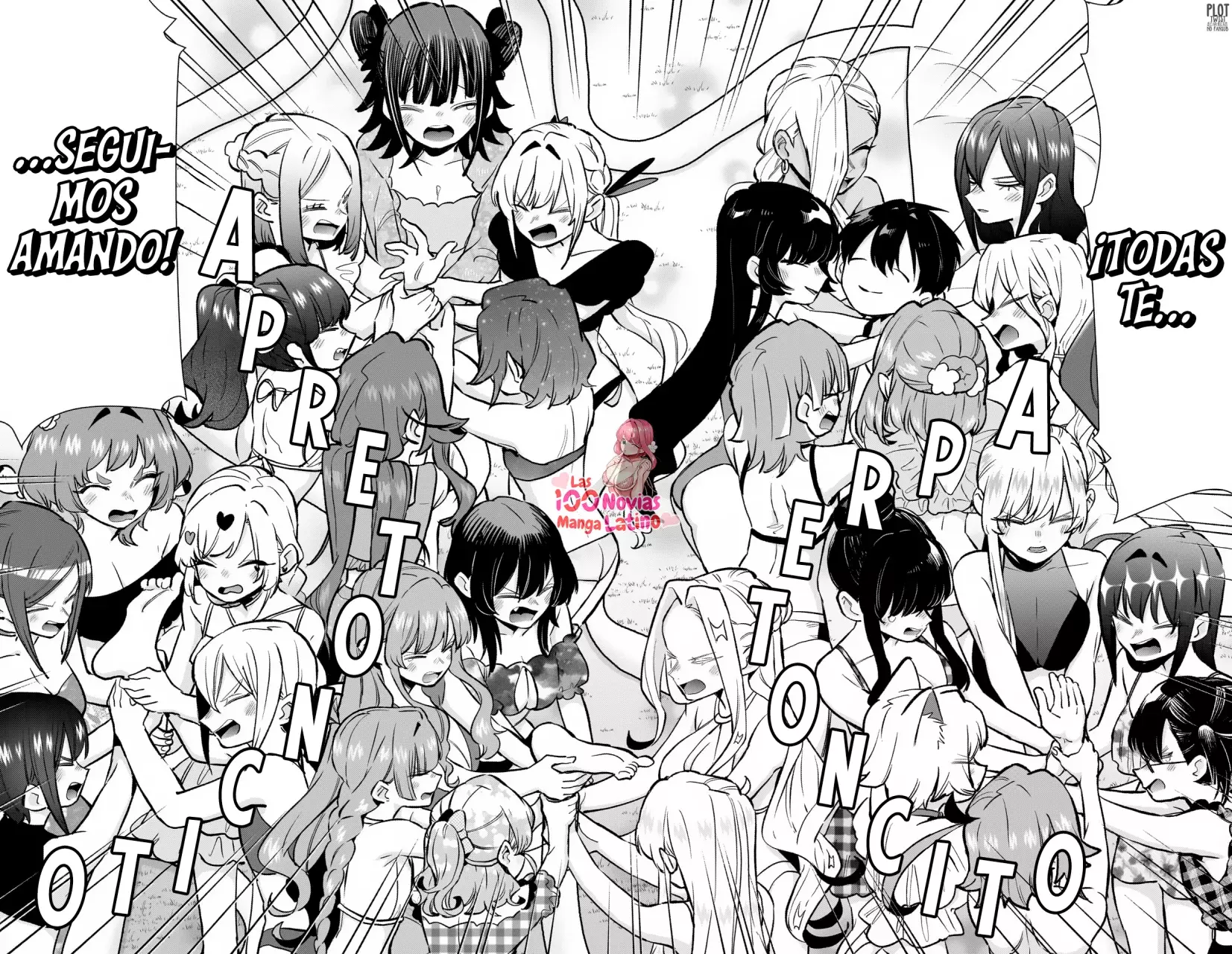 Kimi no koto ga Dai Dai Dai Dai Daisuki na 100-nin no Kanojo Capitulo 184: El escape de la familia Rentarou de la isla en el cielo página 13