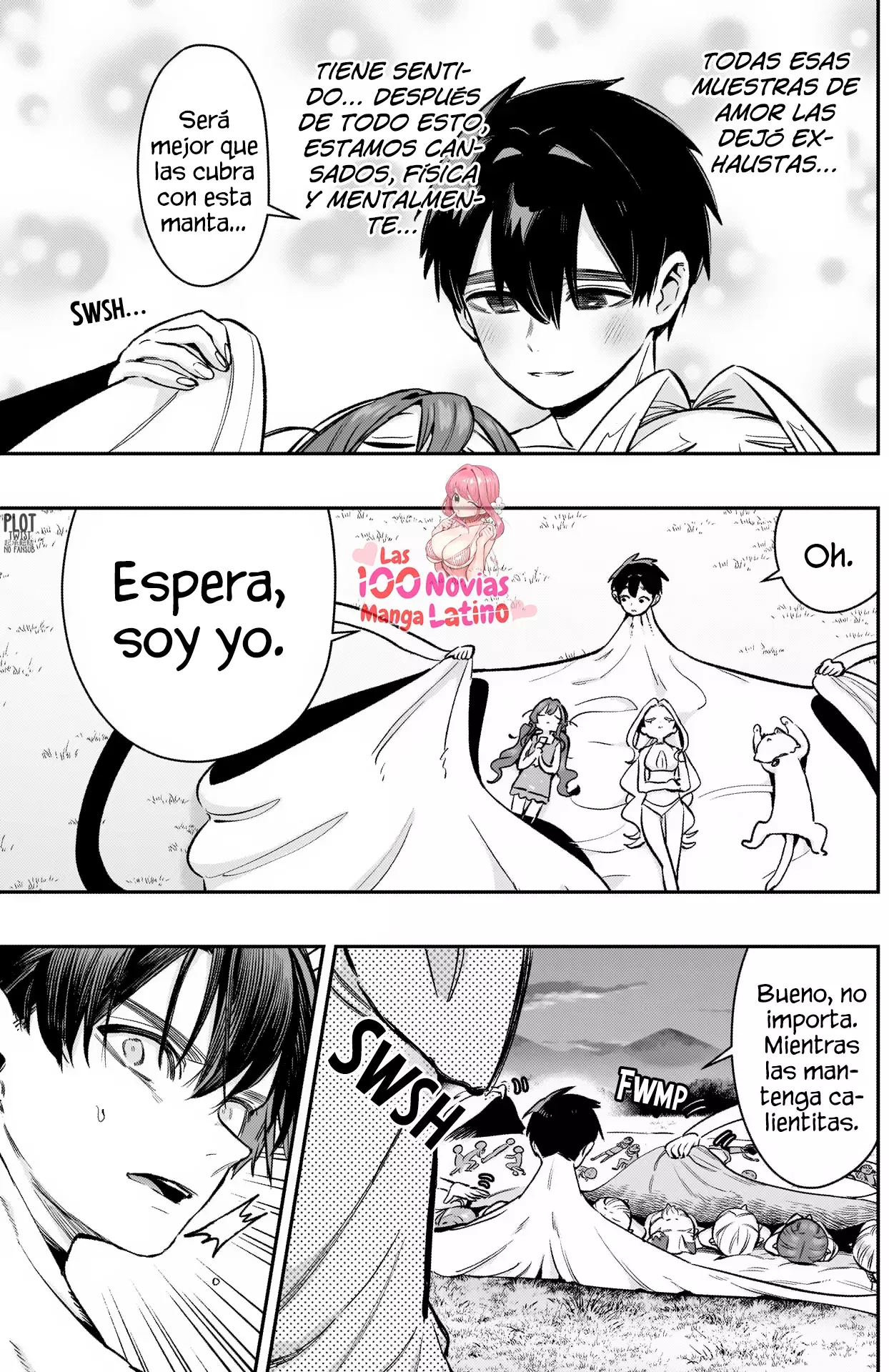 Kimi no koto ga Dai Dai Dai Dai Daisuki na 100-nin no Kanojo Capitulo 184: El escape de la familia Rentarou de la isla en el cielo página 15