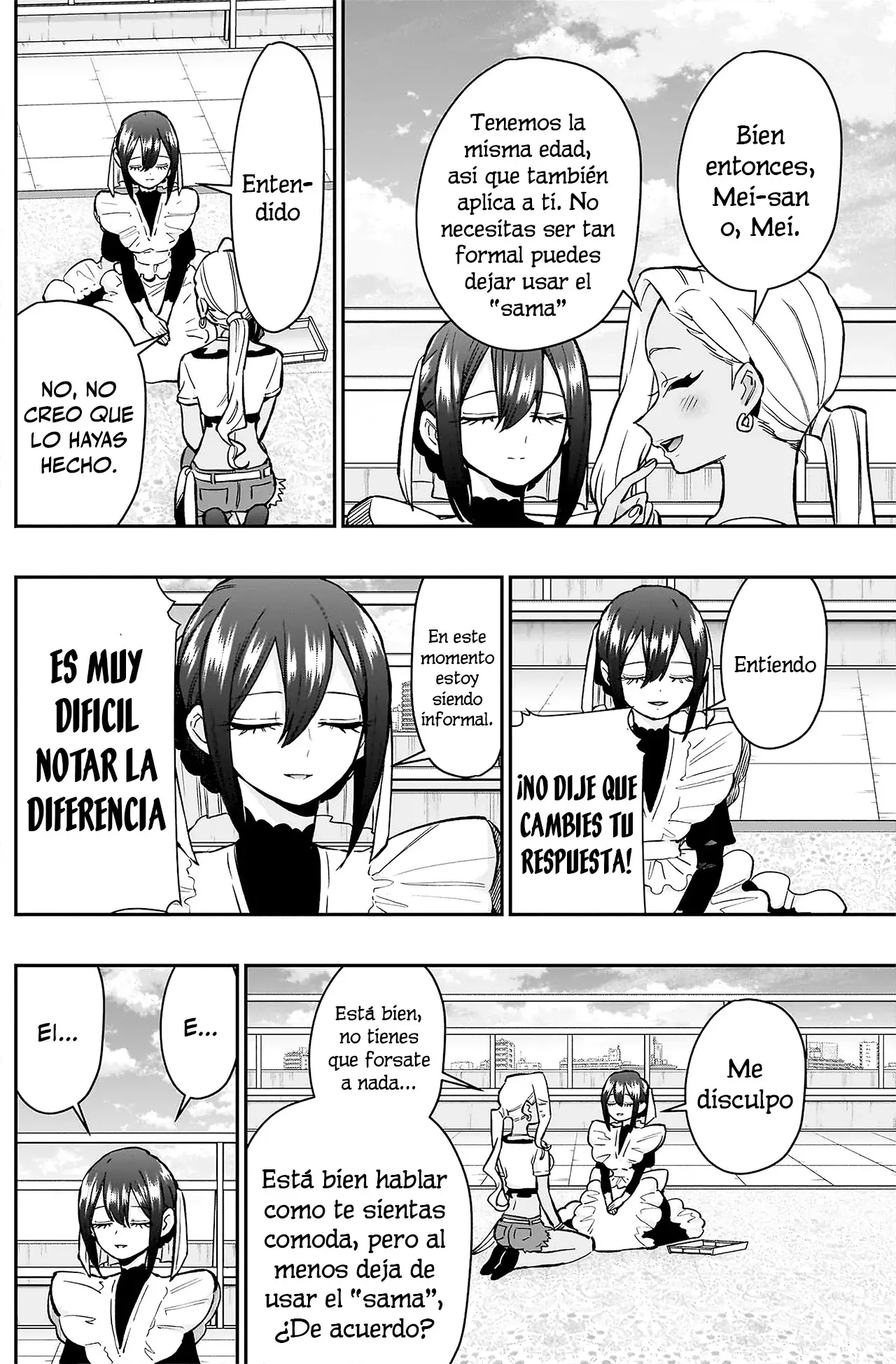 Kimi no koto ga Dai Dai Dai Dai Daisuki na 100-nin no Kanojo Capitulo 185: Eira y Mei tienen la misma edad página 2