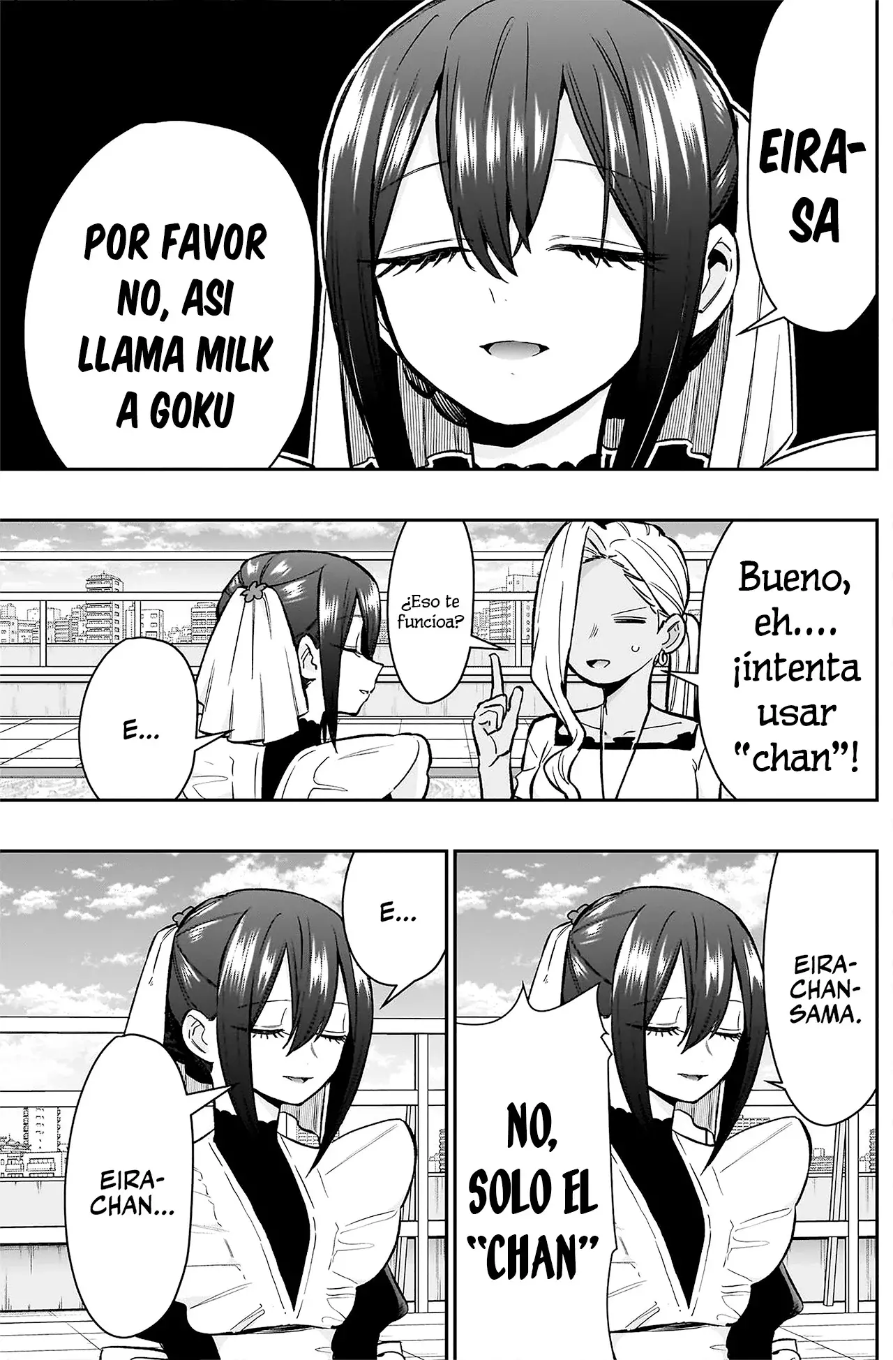 Kimi no koto ga Dai Dai Dai Dai Daisuki na 100-nin no Kanojo Capitulo 185: Eira y Mei tienen la misma edad página 3
