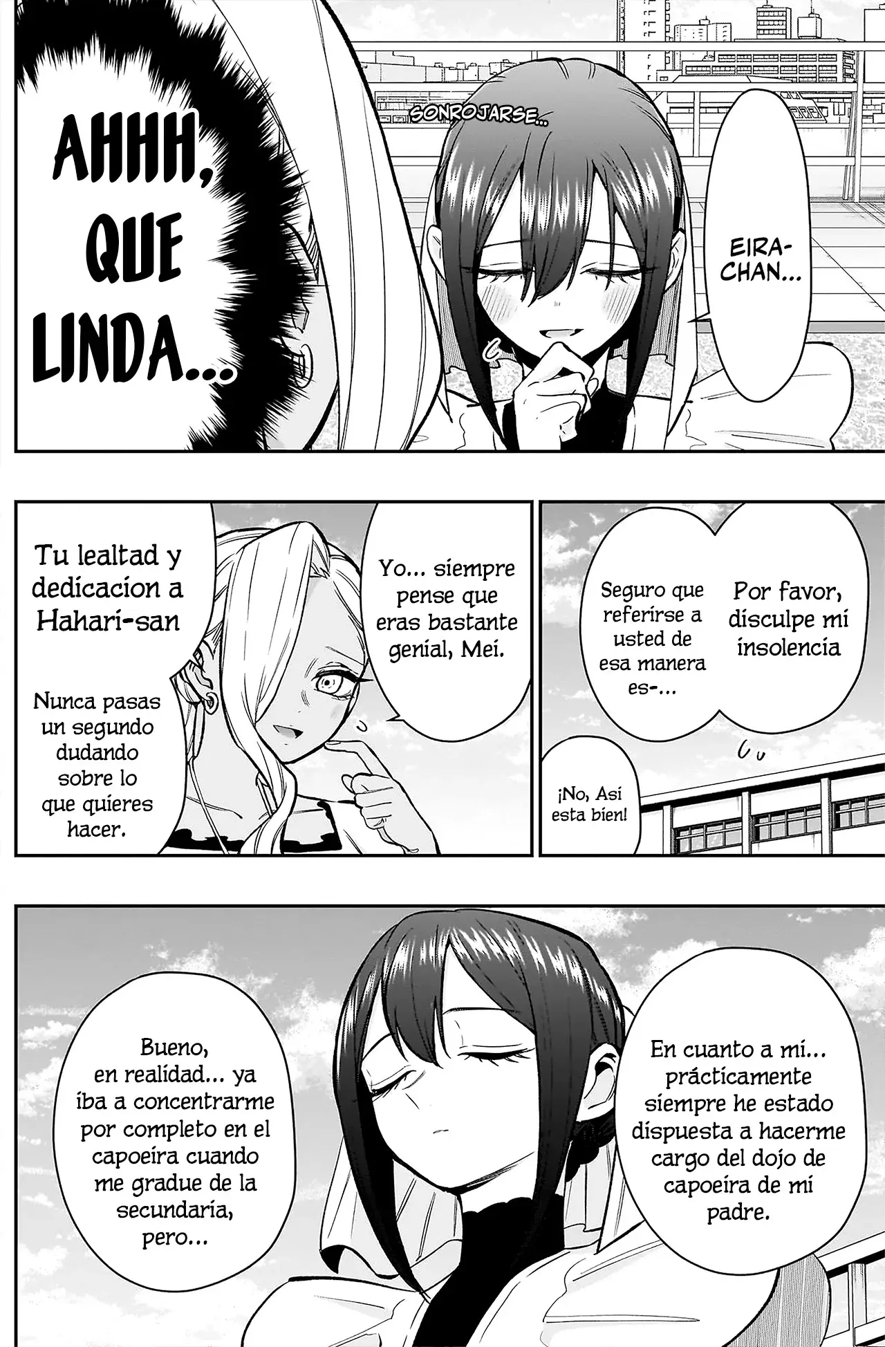 Kimi no koto ga Dai Dai Dai Dai Daisuki na 100-nin no Kanojo Capitulo 185: Eira y Mei tienen la misma edad página 4