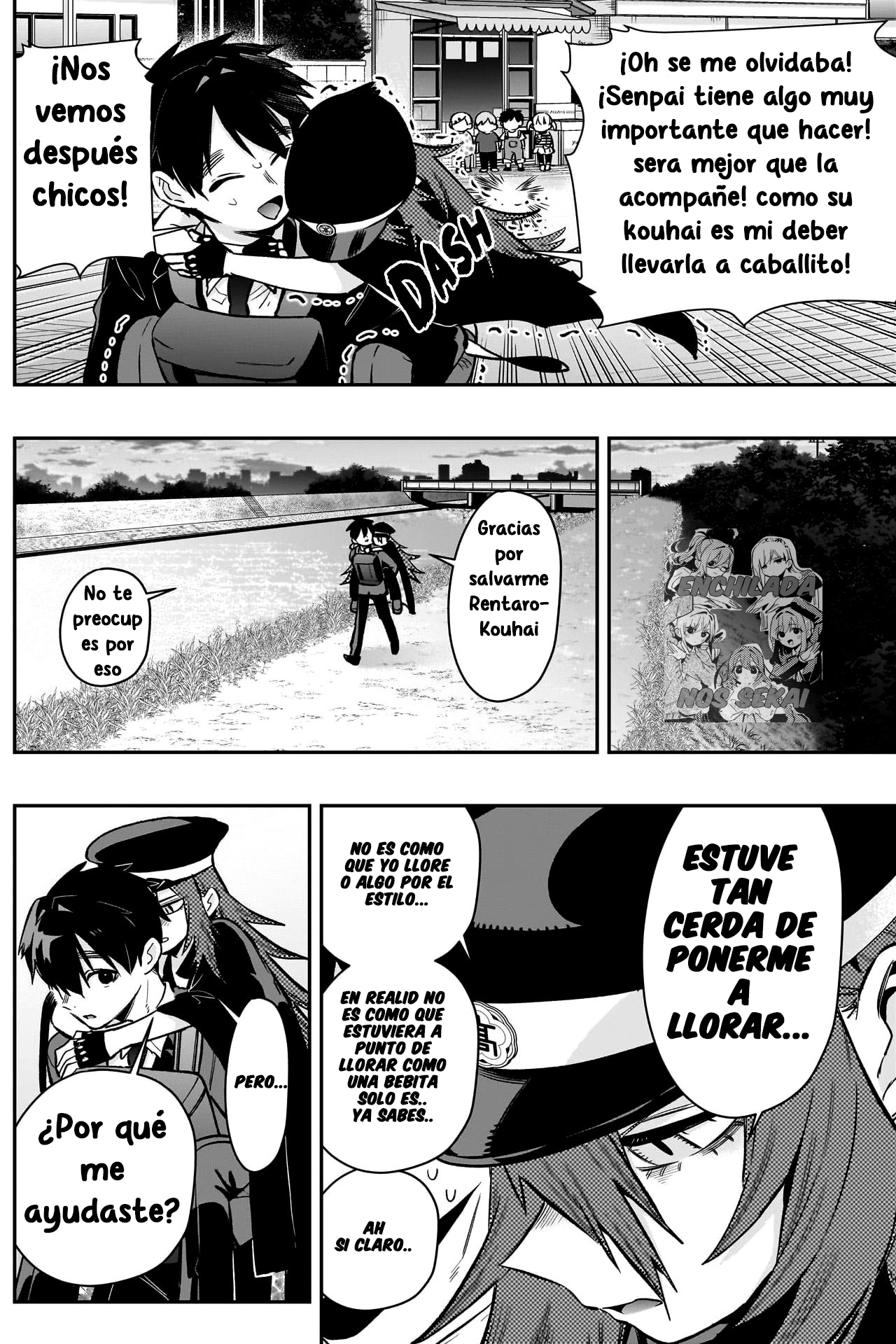 Kimi no koto ga Dai Dai Dai Dai Daisuki na 100-nin no Kanojo Capitulo 186: La líder secreta de la banda de la preparatoria Ohana página 18