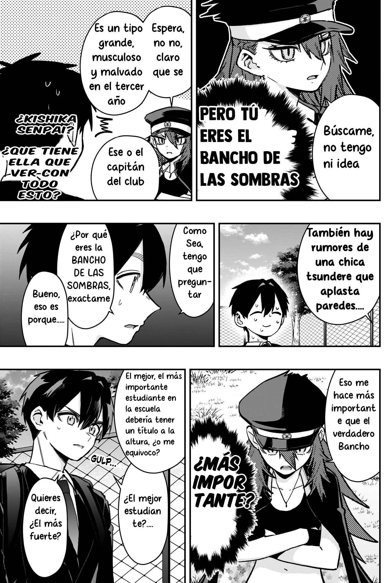 Kimi no koto ga Dai Dai Dai Dai Daisuki na 100-nin no Kanojo Capitulo 186: La líder secreta de la banda de la preparatoria Ohana página 7