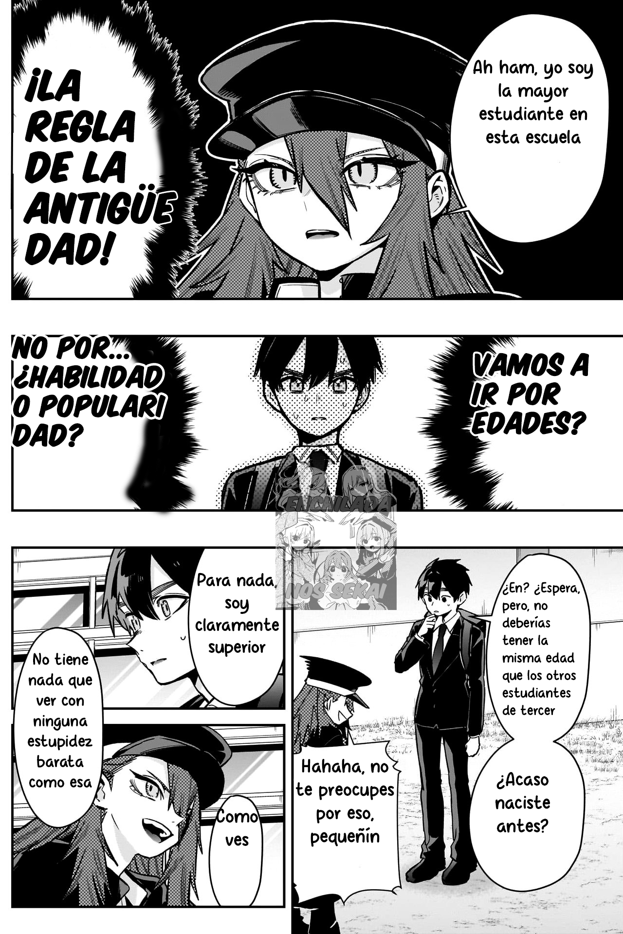 Kimi no koto ga Dai Dai Dai Dai Daisuki na 100-nin no Kanojo Capitulo 186: La líder secreta de la banda de la preparatoria Ohana página 8