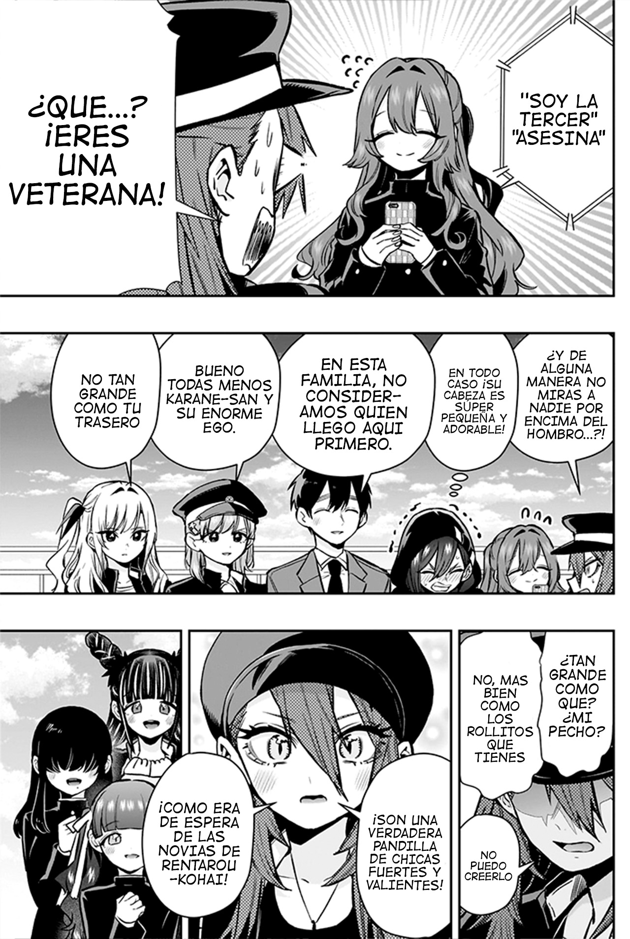 Kimi no koto ga Dai Dai Dai Dai Daisuki na 100-nin no Kanojo Capitulo 187: La nueva líder de la familia Rentarou página 16
