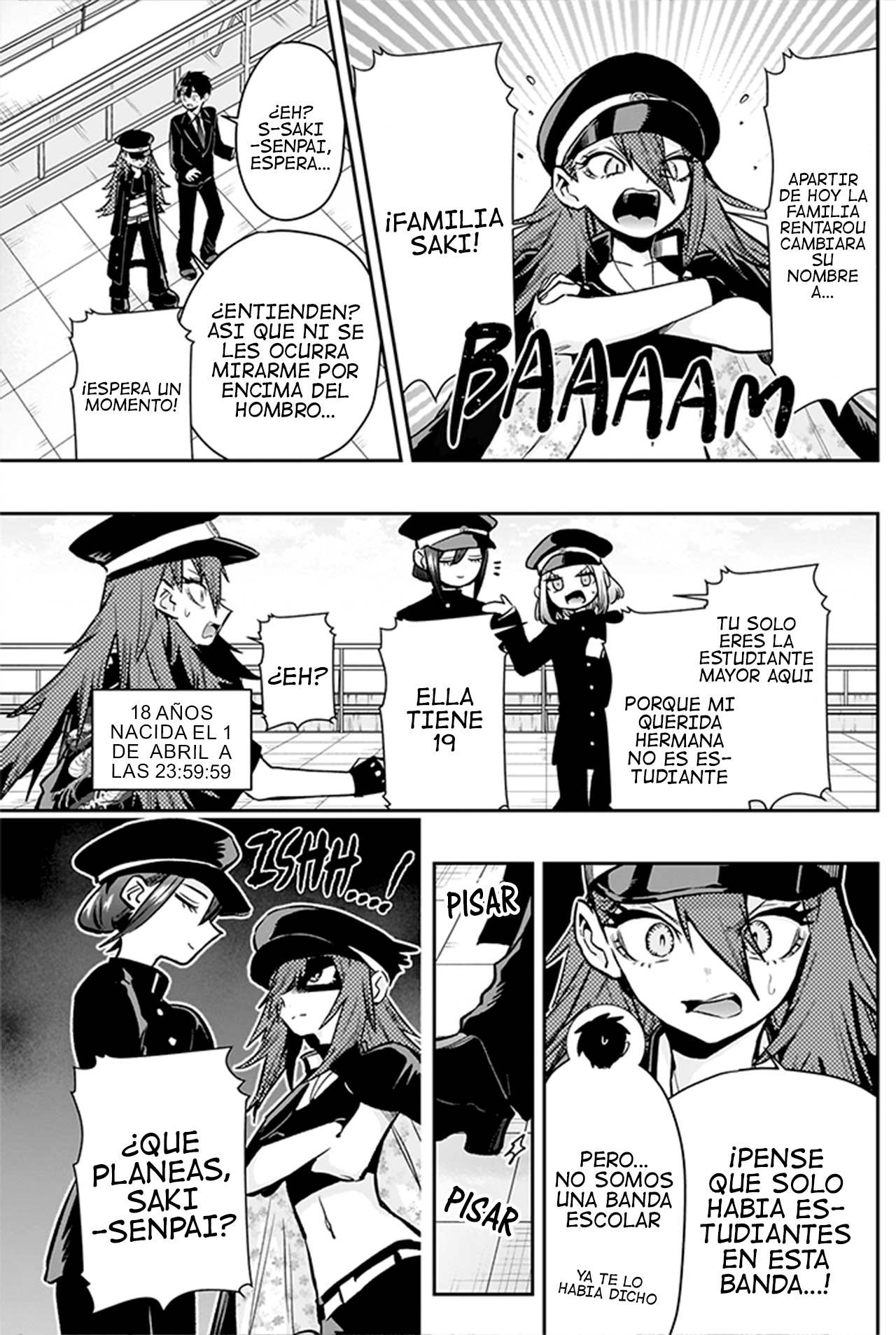 Kimi no koto ga Dai Dai Dai Dai Daisuki na 100-nin no Kanojo Capitulo 187: La nueva líder de la familia Rentarou página 4