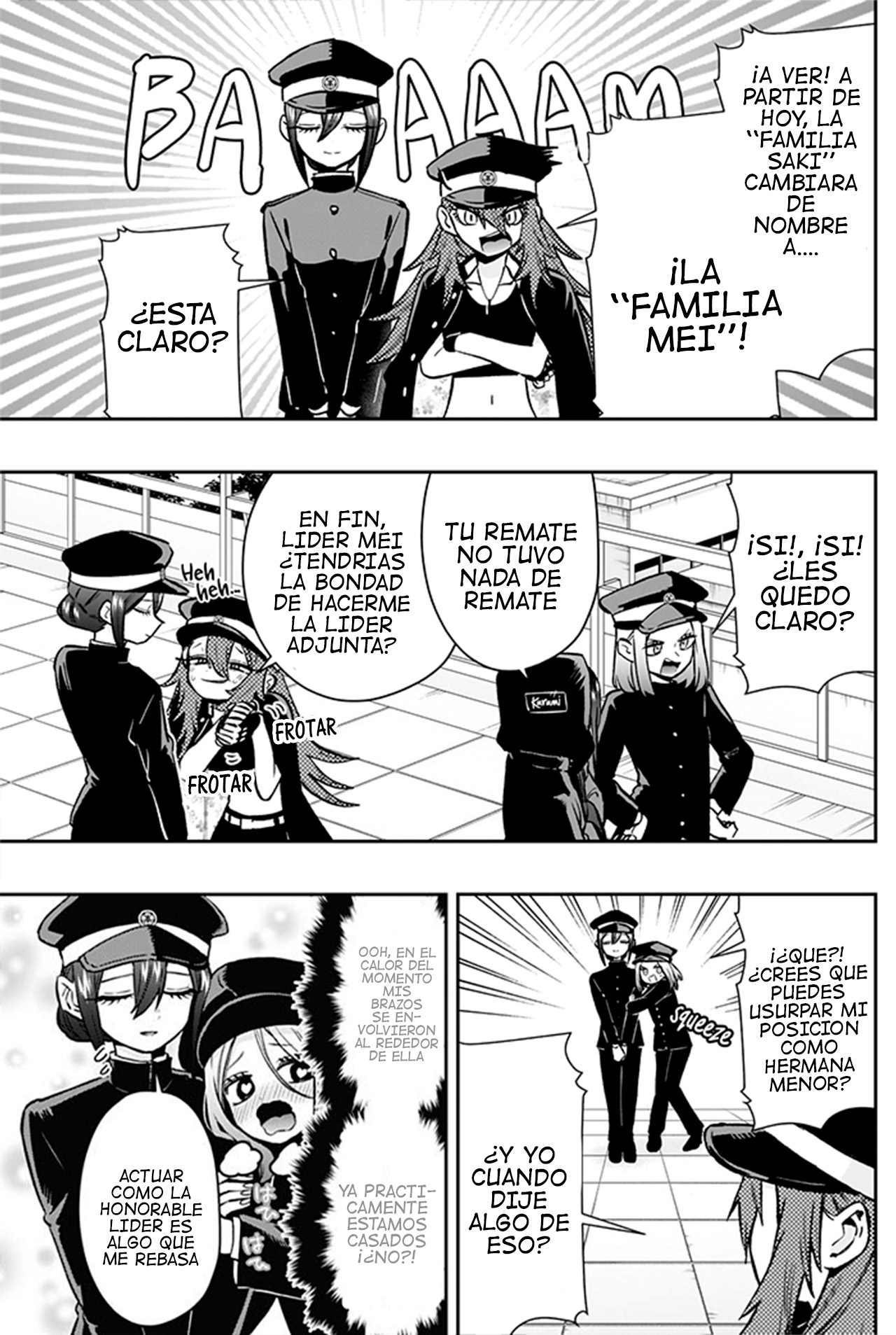 Kimi no koto ga Dai Dai Dai Dai Daisuki na 100-nin no Kanojo Capitulo 187: La nueva líder de la familia Rentarou página 6