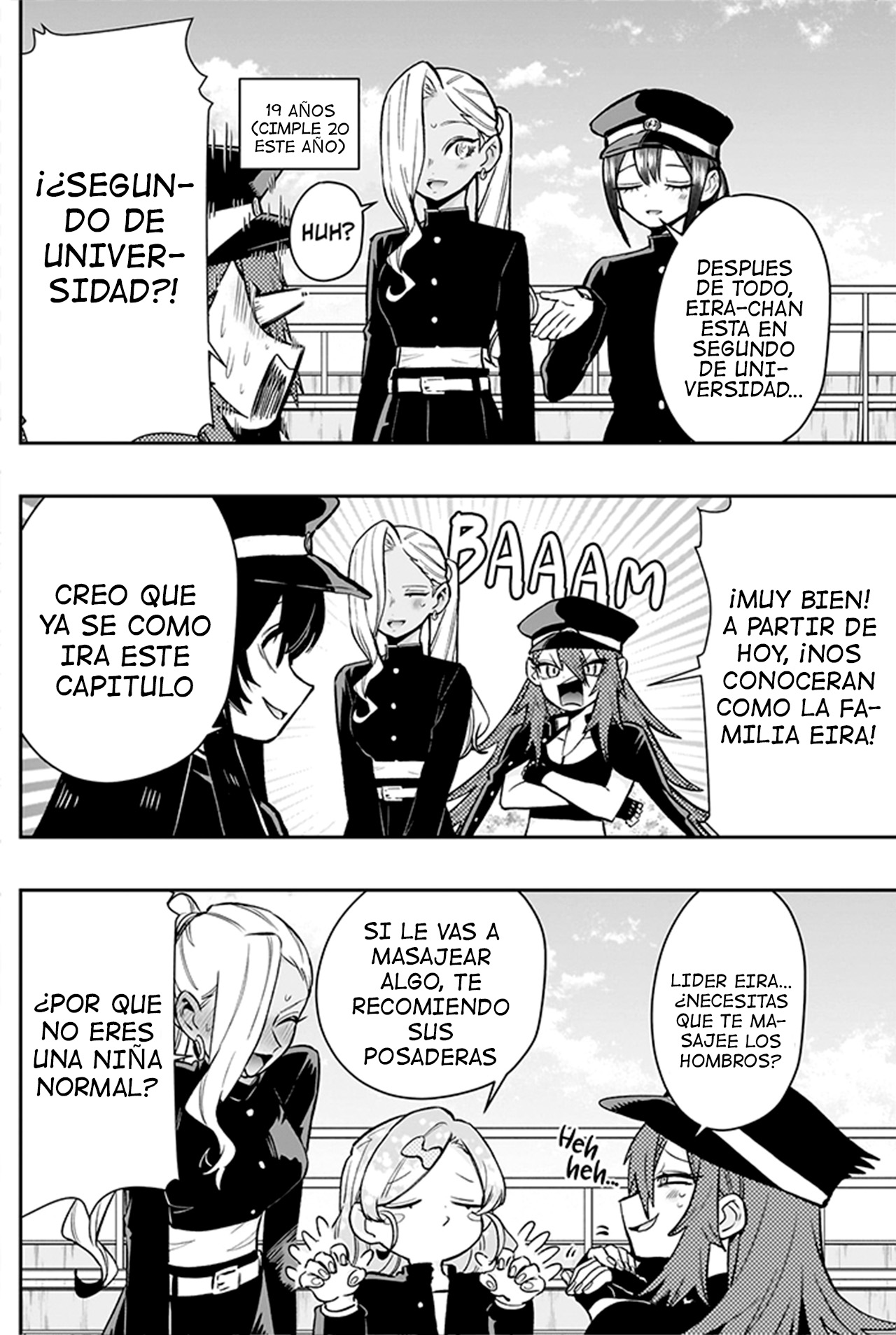 Kimi no koto ga Dai Dai Dai Dai Daisuki na 100-nin no Kanojo Capitulo 187: La nueva líder de la familia Rentarou página 7