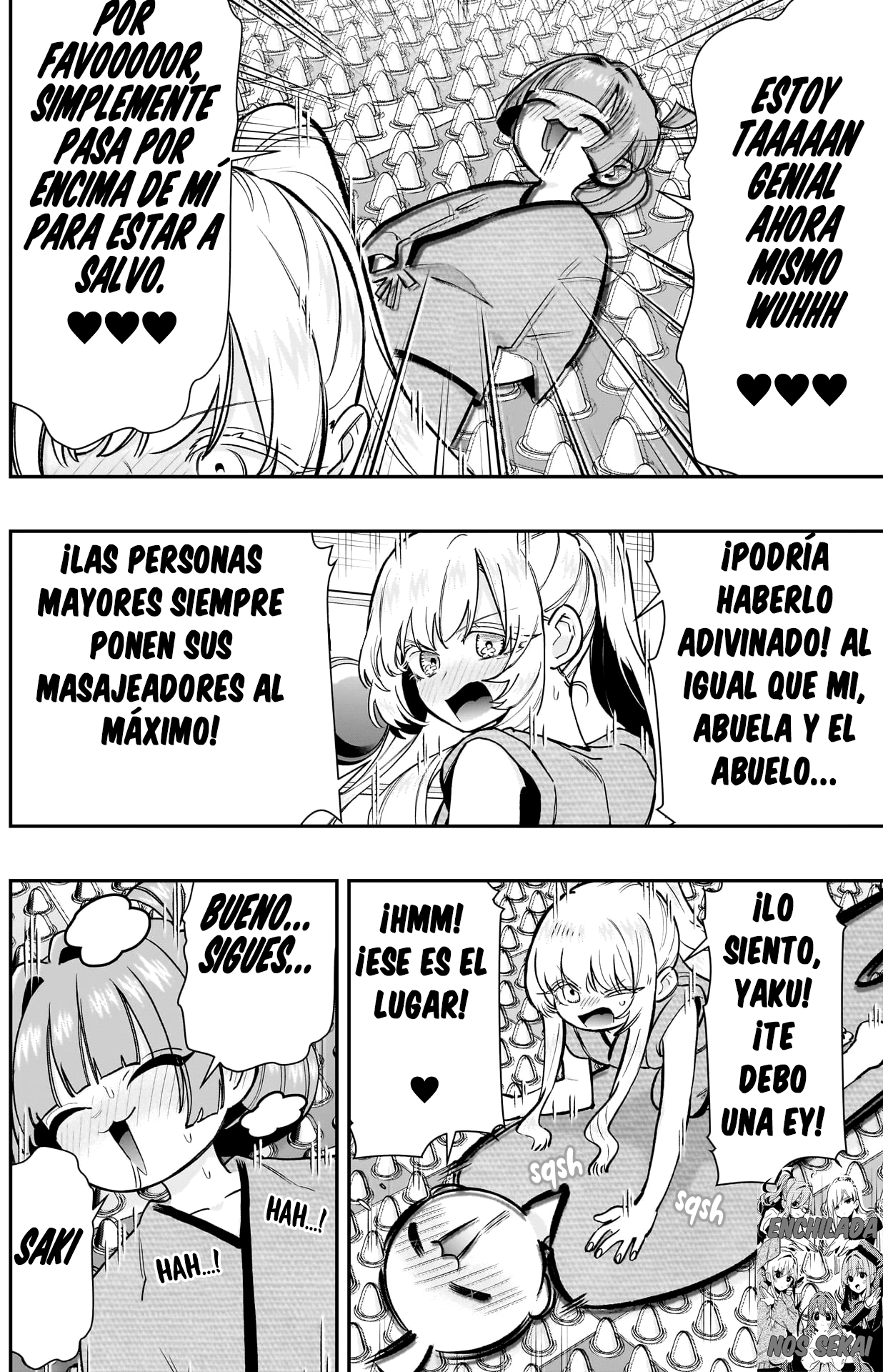 Kimi no koto ga Dai Dai Dai Dai Daisuki na 100-nin no Kanojo Capitulo 189: La kouhai y la senpai de Saki página 15