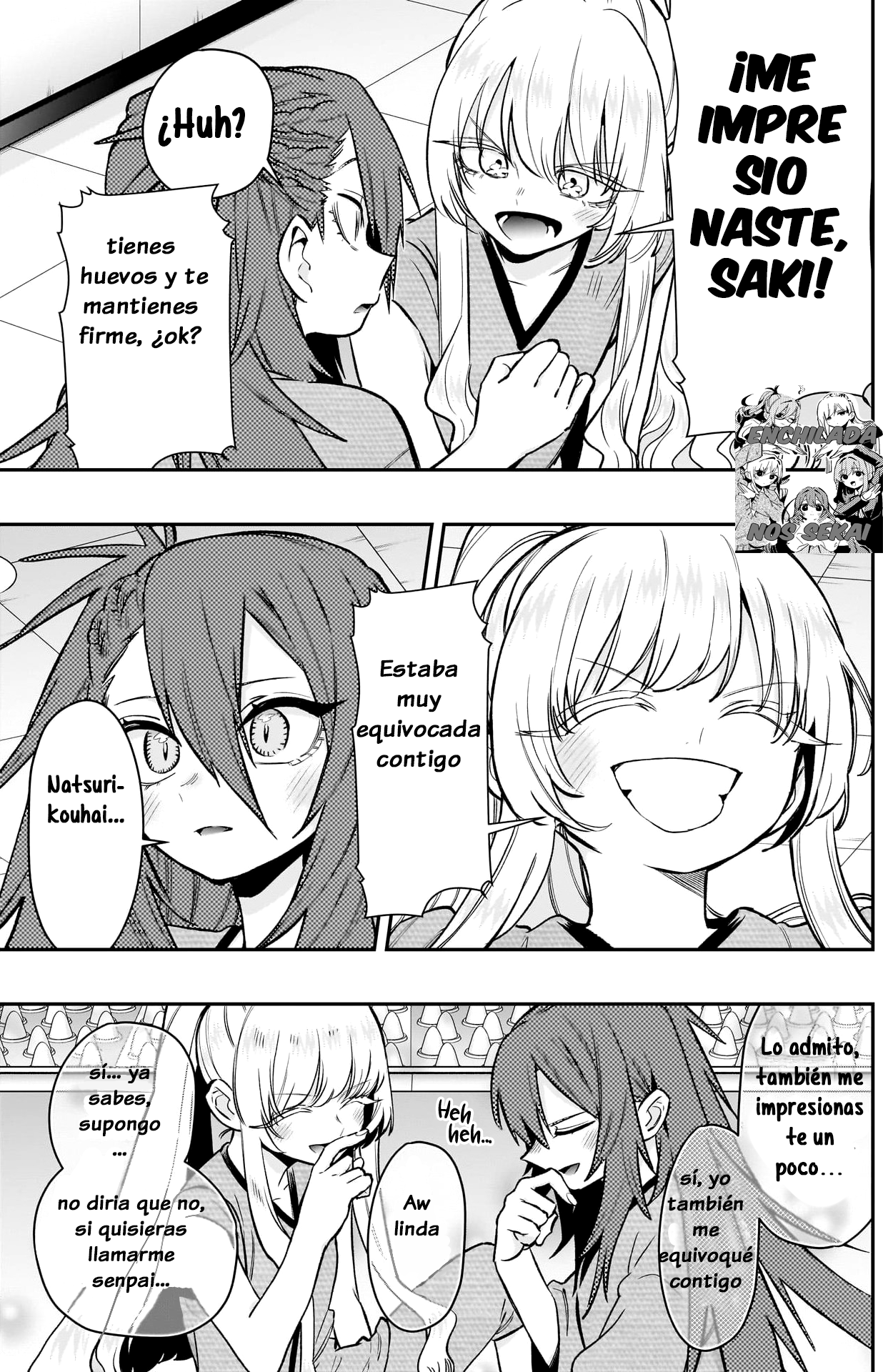 Kimi no koto ga Dai Dai Dai Dai Daisuki na 100-nin no Kanojo Capitulo 189: La kouhai y la senpai de Saki página 20