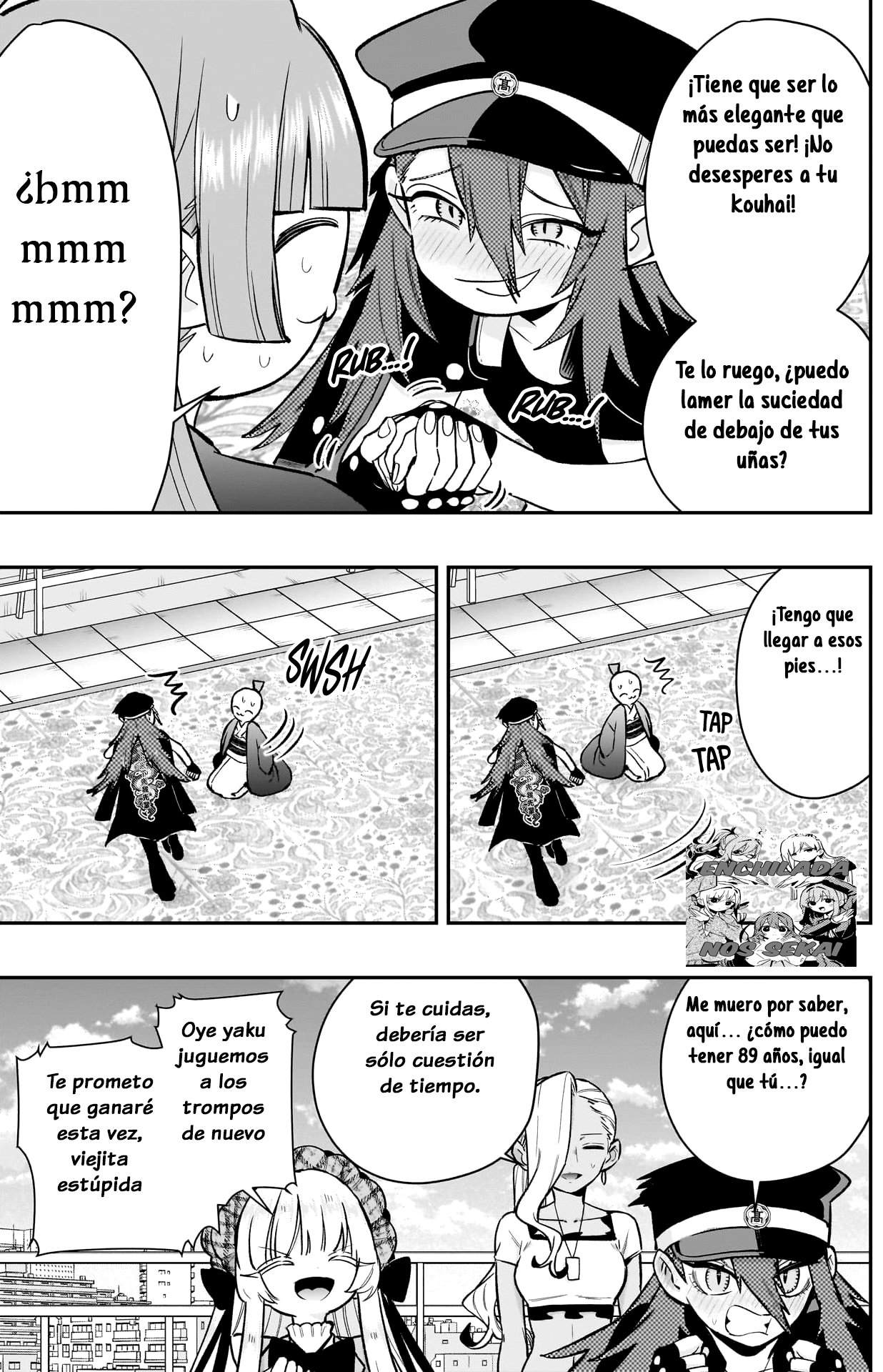 Kimi no koto ga Dai Dai Dai Dai Daisuki na 100-nin no Kanojo Capitulo 189: La kouhai y la senpai de Saki página 4