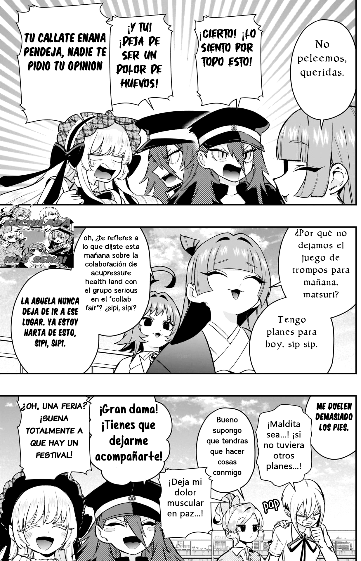 Kimi no koto ga Dai Dai Dai Dai Daisuki na 100-nin no Kanojo Capitulo 189: La kouhai y la senpai de Saki página 6