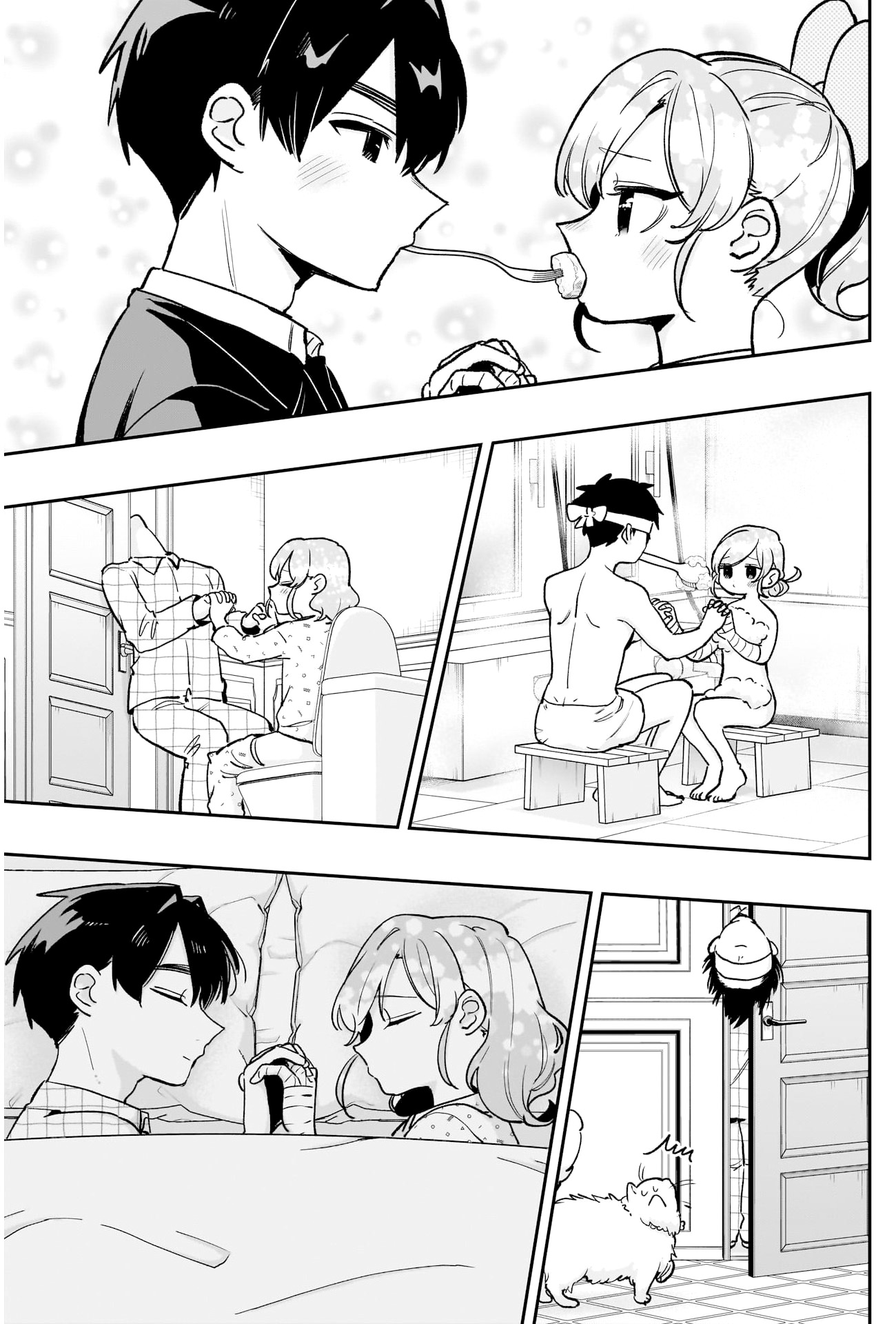 Kimi no koto ga Dai Dai Dai Dai Daisuki na 100-nin no Kanojo Capitulo 190: Los días sin toqueteo de Momiji página 16