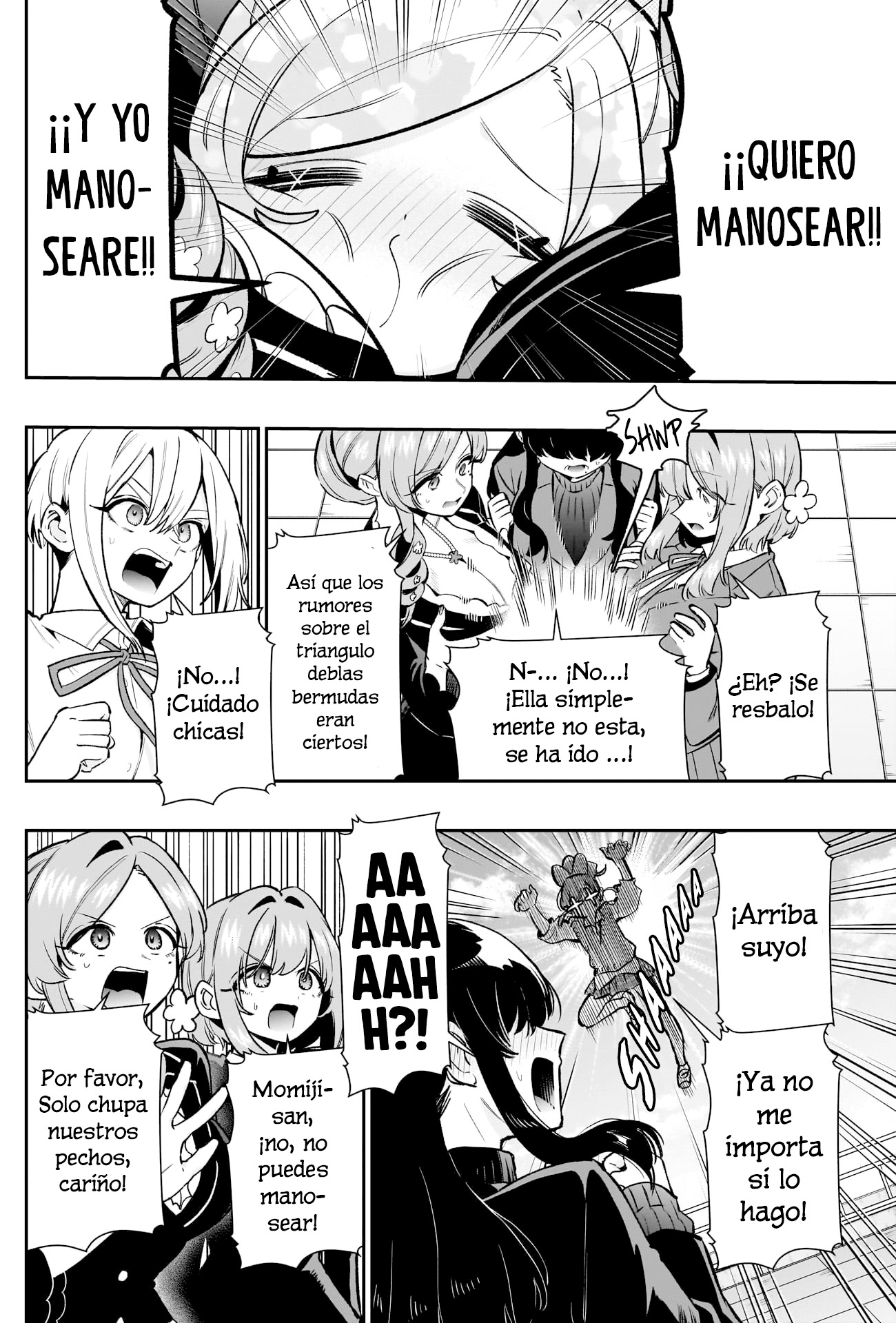 Kimi no koto ga Dai Dai Dai Dai Daisuki na 100-nin no Kanojo Capitulo 190: Los días sin toqueteo de Momiji página 4