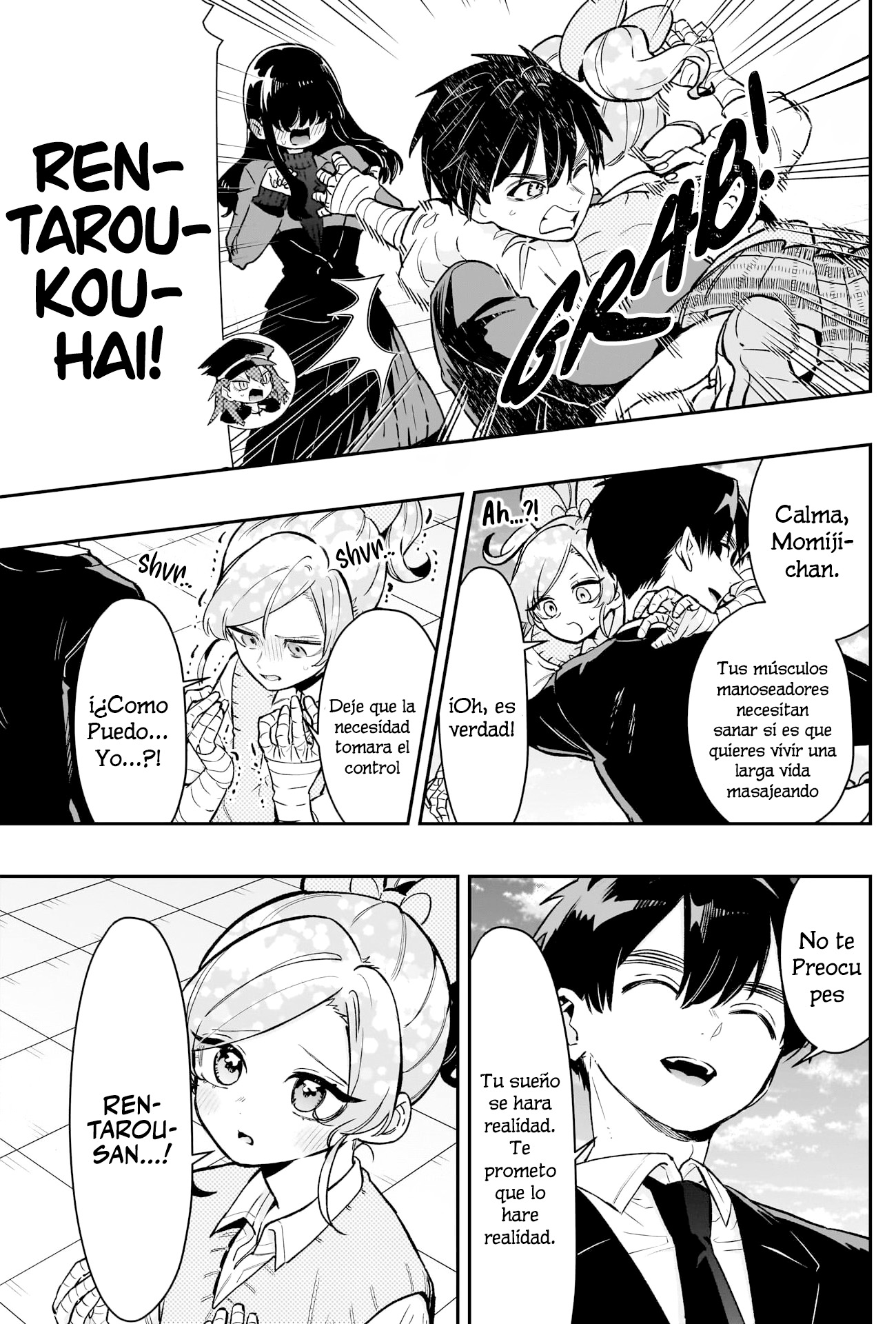 Kimi no koto ga Dai Dai Dai Dai Daisuki na 100-nin no Kanojo Capitulo 190: Los días sin toqueteo de Momiji página 5