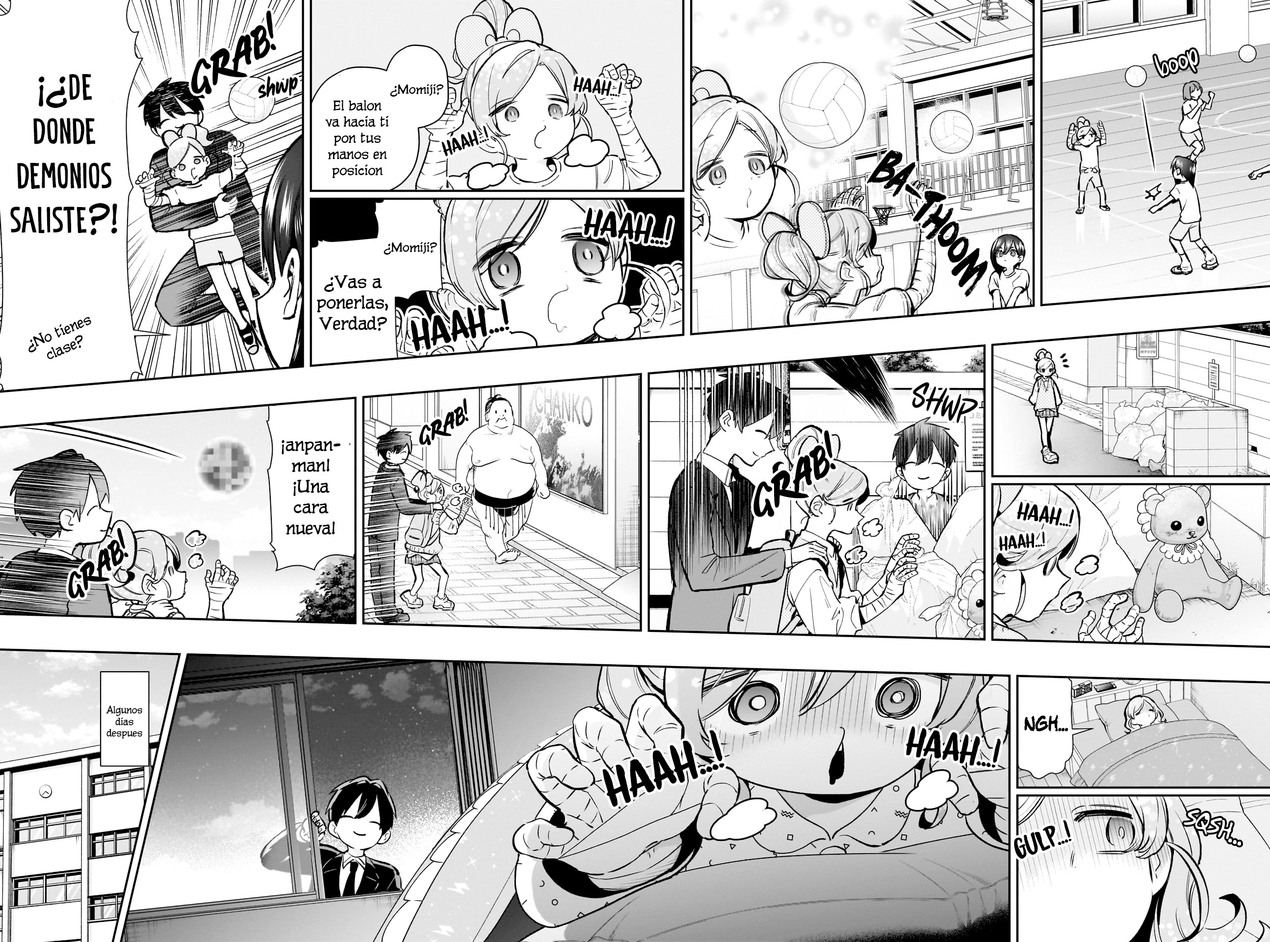 Kimi no koto ga Dai Dai Dai Dai Daisuki na 100-nin no Kanojo Capitulo 190: Los días sin toqueteo de Momiji página 8