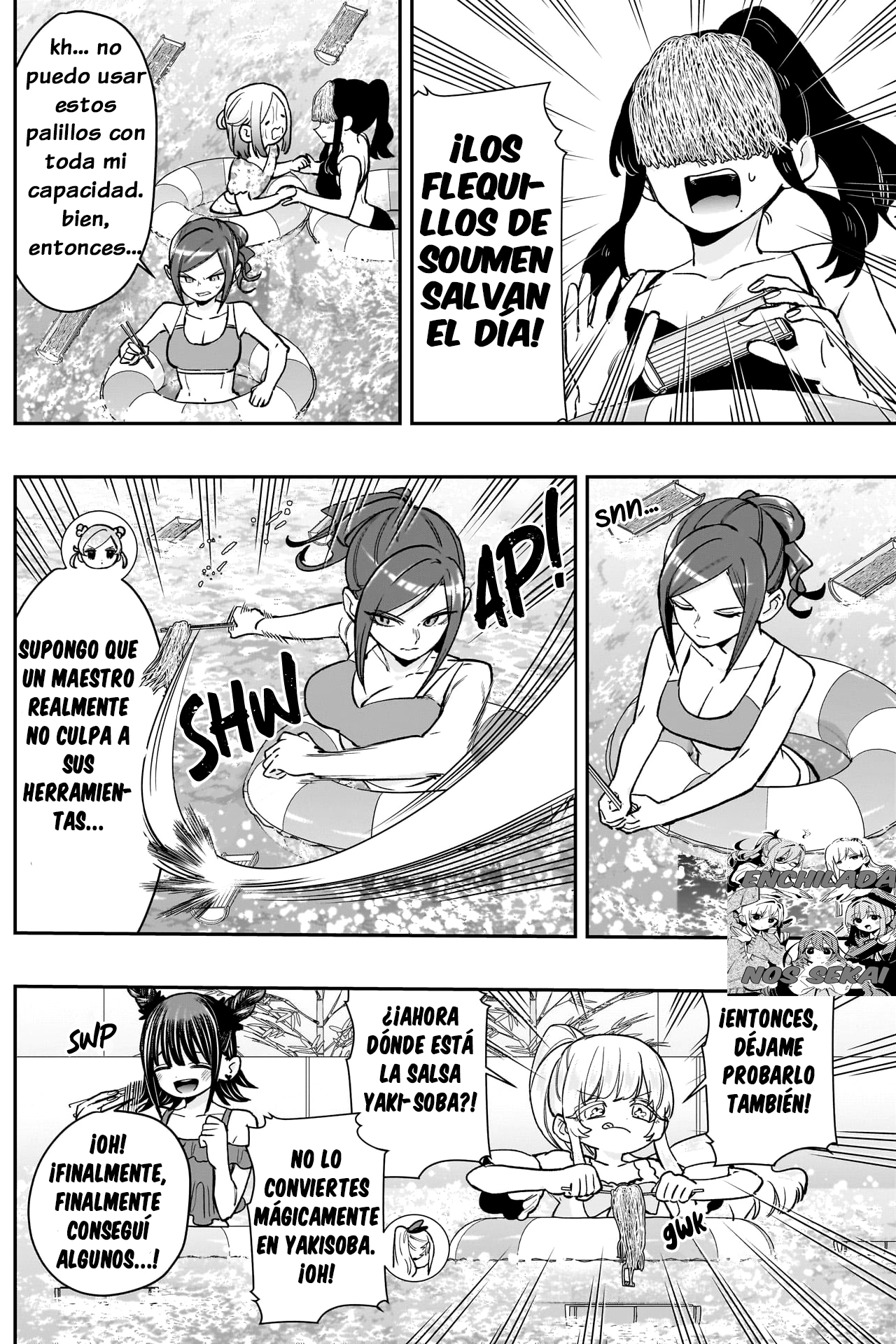 Kimi no koto ga Dai Dai Dai Dai Daisuki na 100-nin no Kanojo Capitulo 191: El Soumen fluyente de la Familia Rentarou página 10
