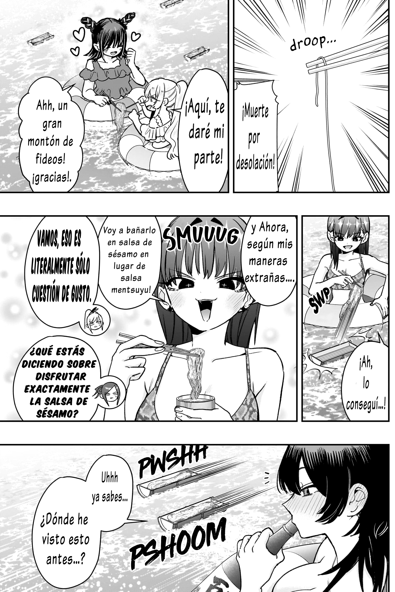Kimi no koto ga Dai Dai Dai Dai Daisuki na 100-nin no Kanojo Capitulo 191: El Soumen fluyente de la Familia Rentarou página 11