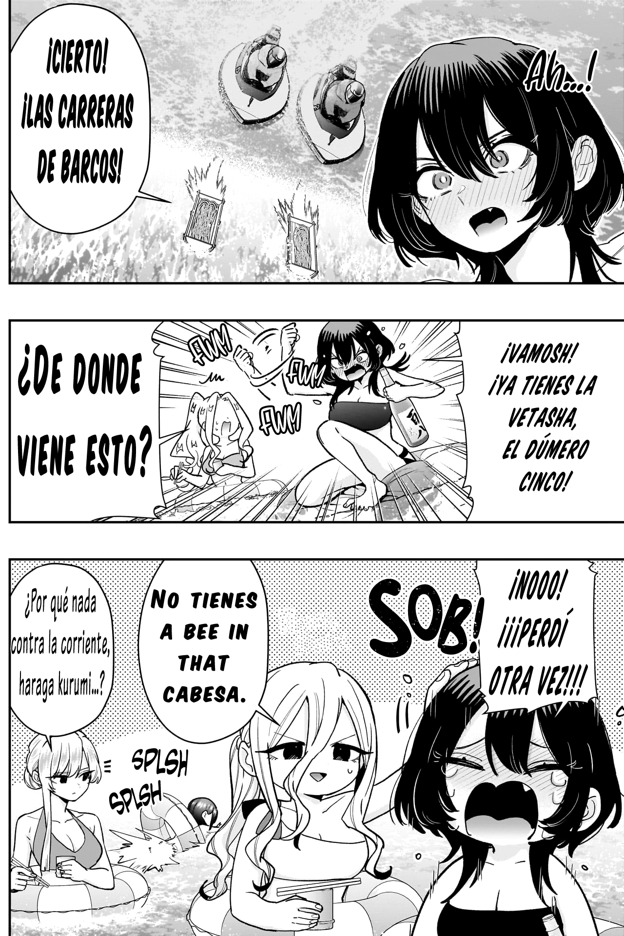 Kimi no koto ga Dai Dai Dai Dai Daisuki na 100-nin no Kanojo Capitulo 191: El Soumen fluyente de la Familia Rentarou página 12