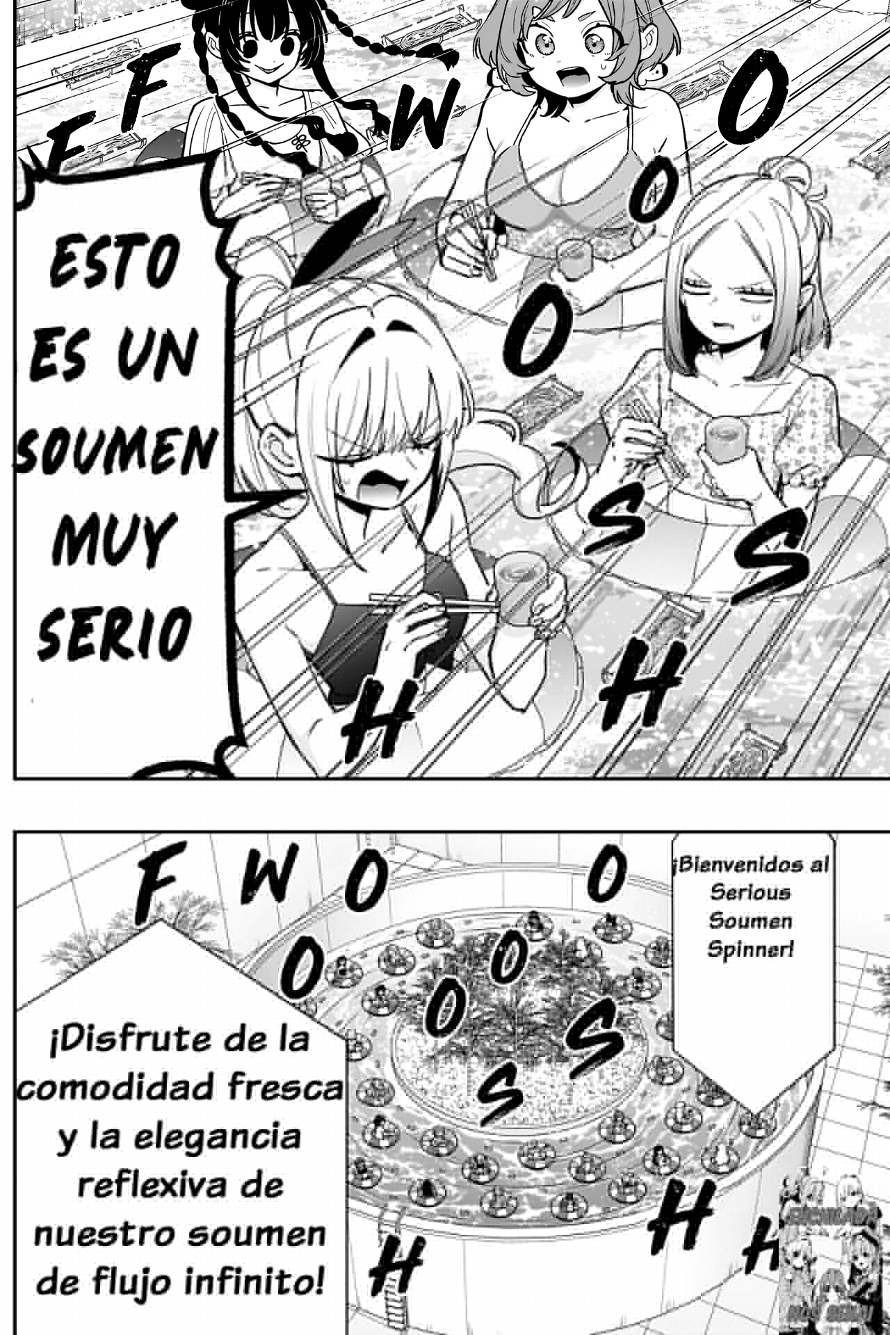 Kimi no koto ga Dai Dai Dai Dai Daisuki na 100-nin no Kanojo Capitulo 191: El Soumen fluyente de la Familia Rentarou página 4