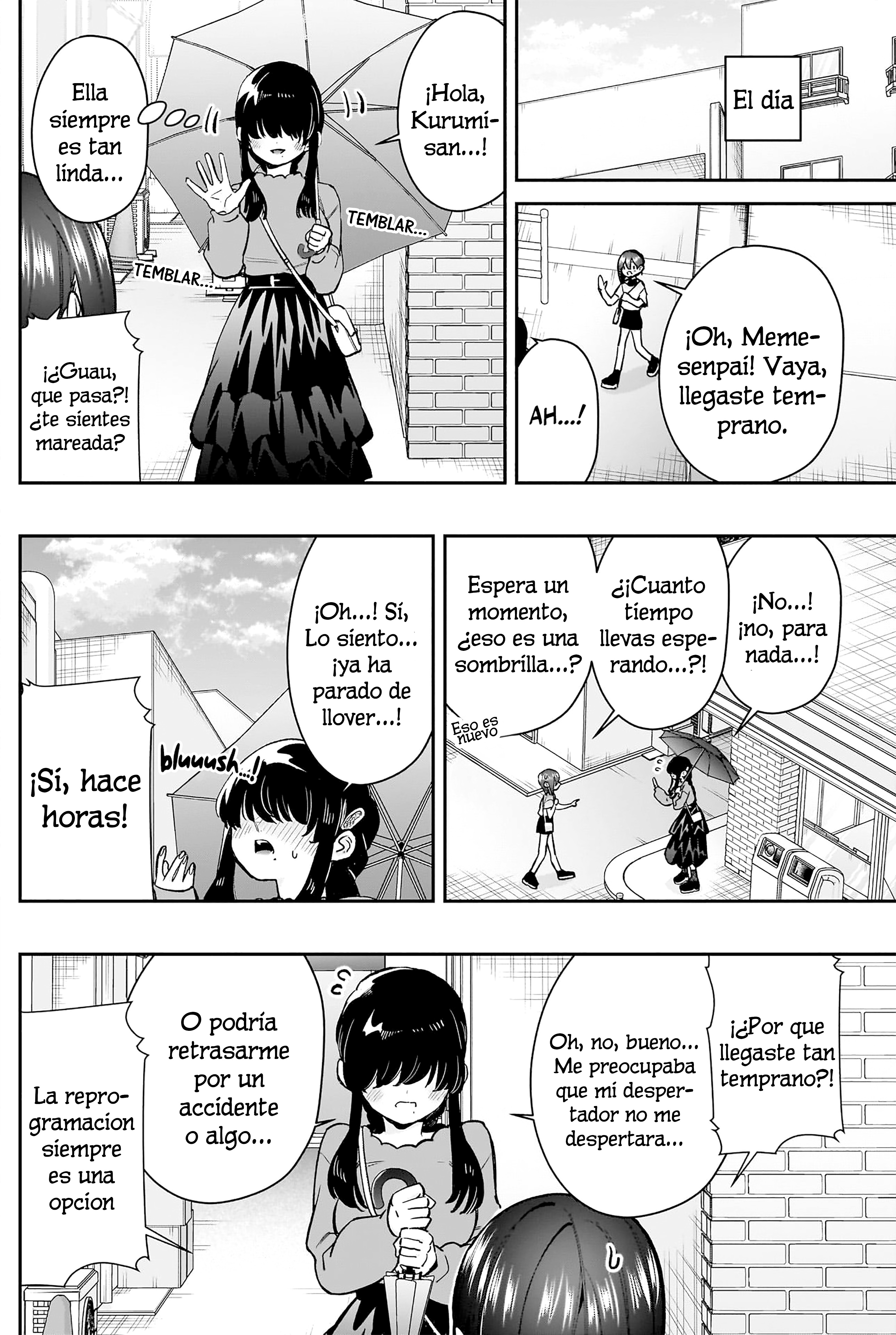 Kimi no koto ga Dai Dai Dai Dai Daisuki na 100-nin no Kanojo Capitulo 193: Meme la que teje y Tama la gatita / La expedición de Meme y Kurumi en el callejón página 10