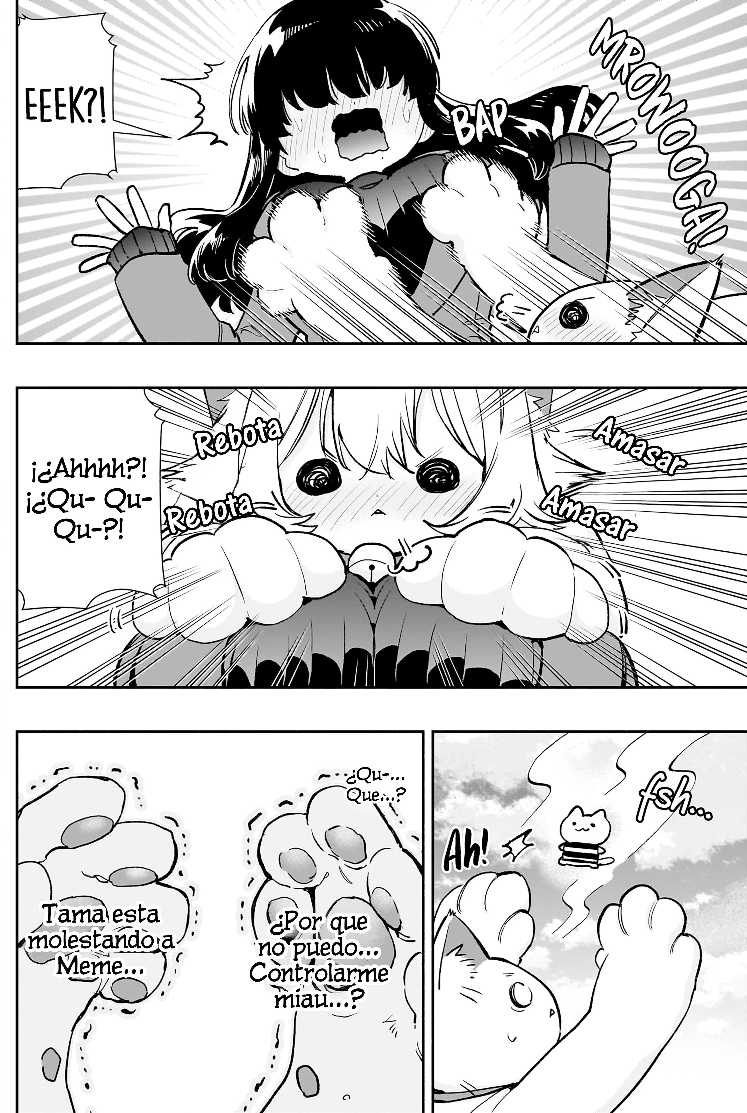 Kimi no koto ga Dai Dai Dai Dai Daisuki na 100-nin no Kanojo Capitulo 193: Meme la que teje y Tama la gatita / La expedición de Meme y Kurumi en el callejón página 4