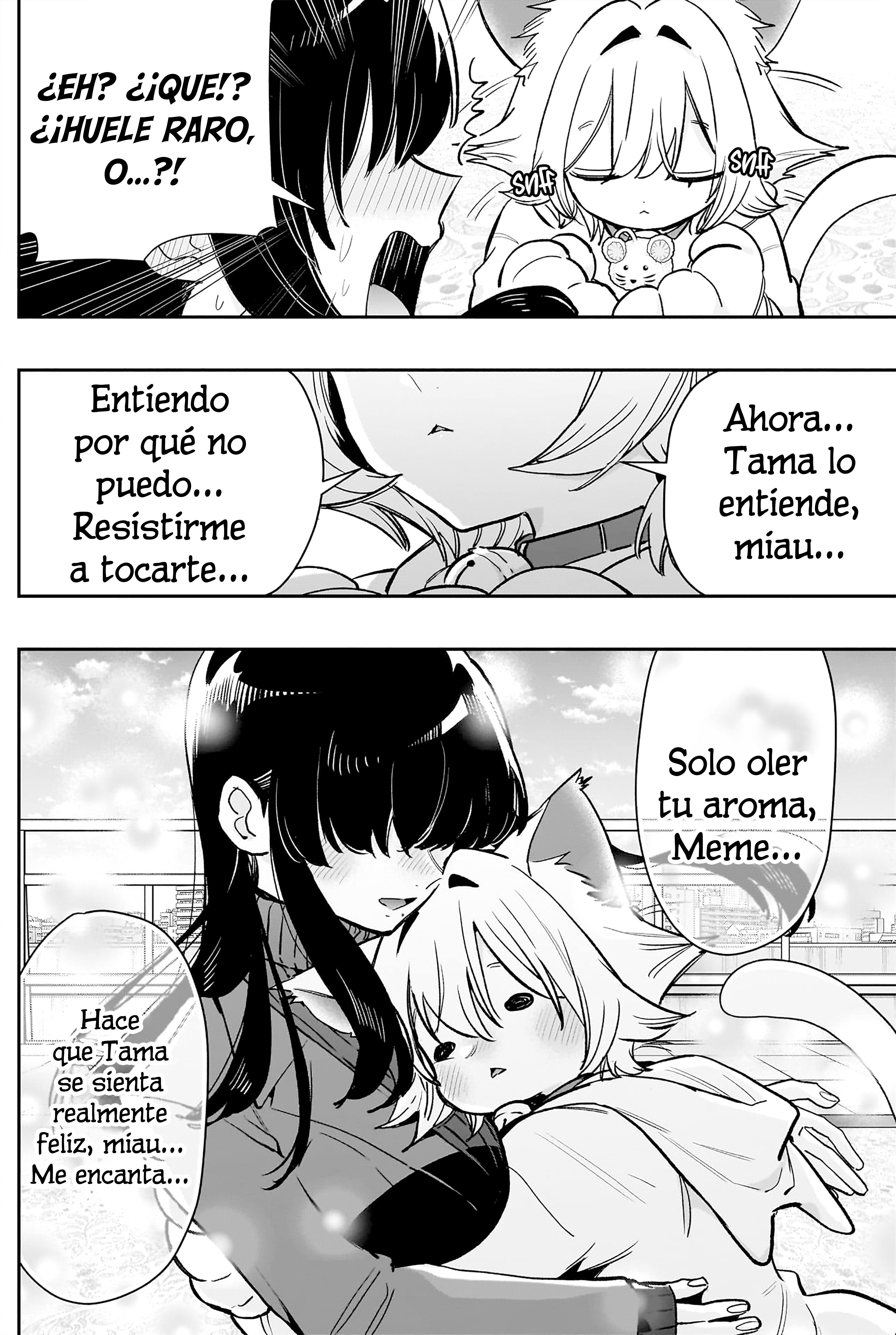 Kimi no koto ga Dai Dai Dai Dai Daisuki na 100-nin no Kanojo Capitulo 193: Meme la que teje y Tama la gatita / La expedición de Meme y Kurumi en el callejón página 8