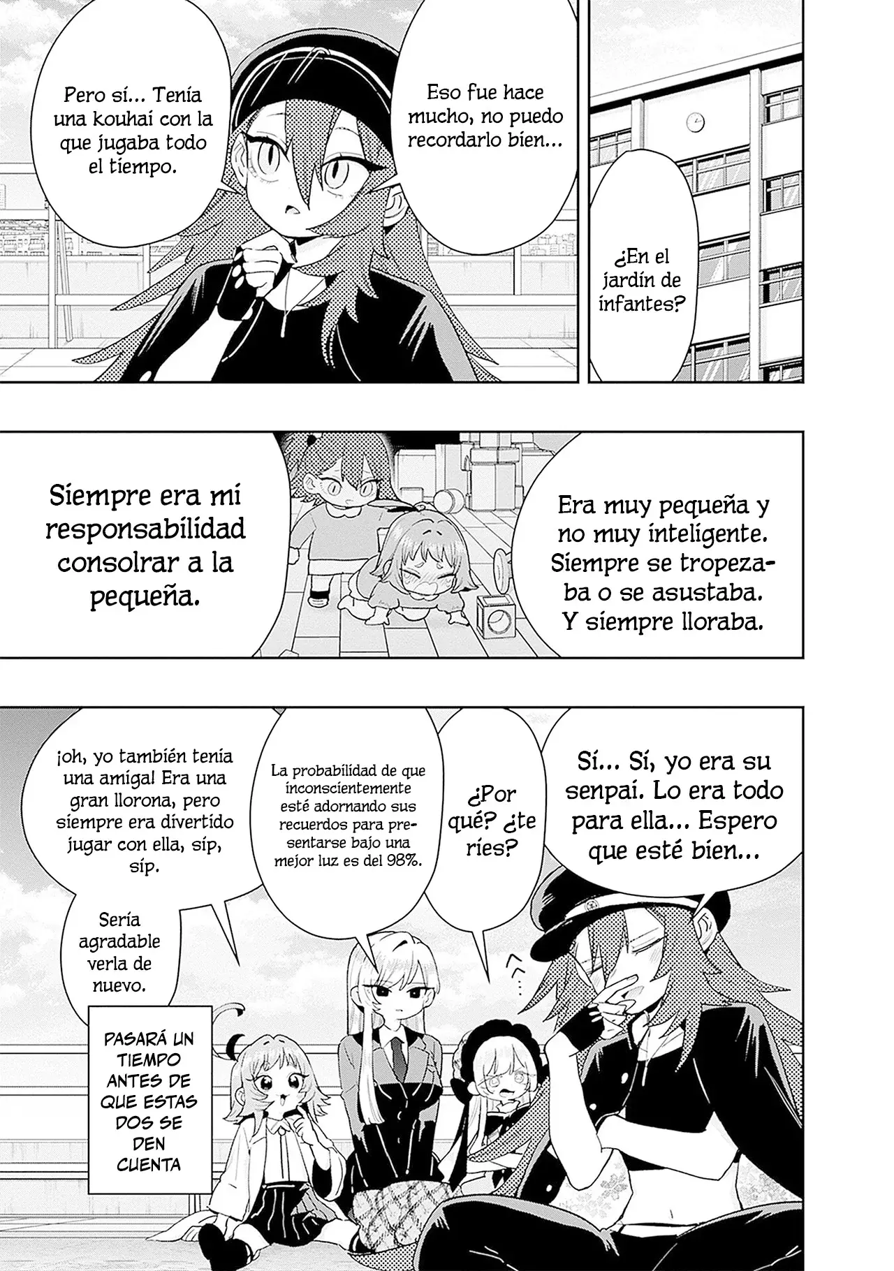 Kimi no koto ga Dai Dai Dai Dai Daisuki na 100-nin no Kanojo Capitulo 194.5: Mi primer Senpai página 17