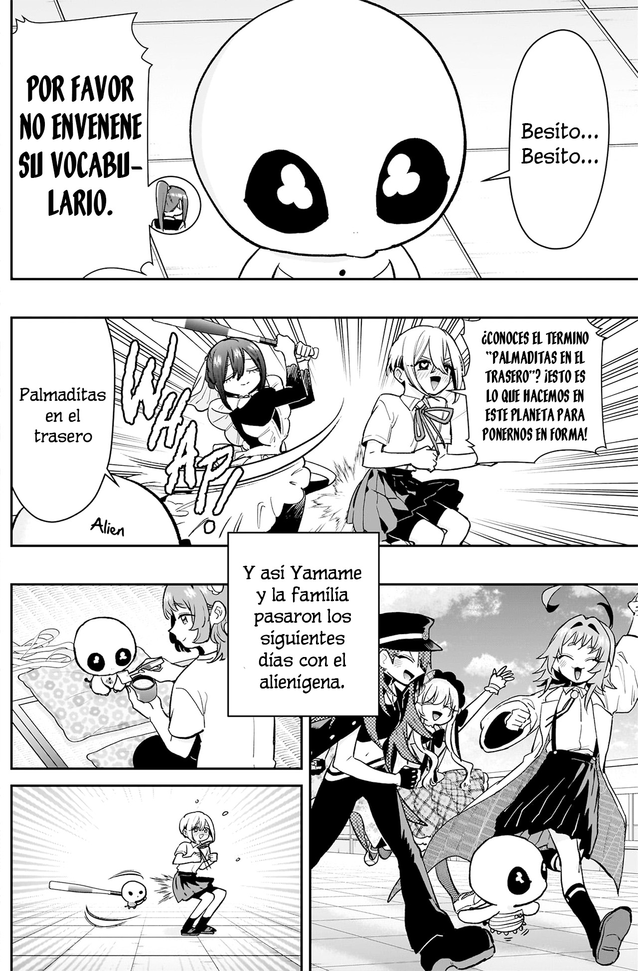 Kimi no koto ga Dai Dai Dai Dai Daisuki na 100-nin no Kanojo Capitulo 194: Los diarios de preservación de vida extraterrestre de Yamame-chan página 10