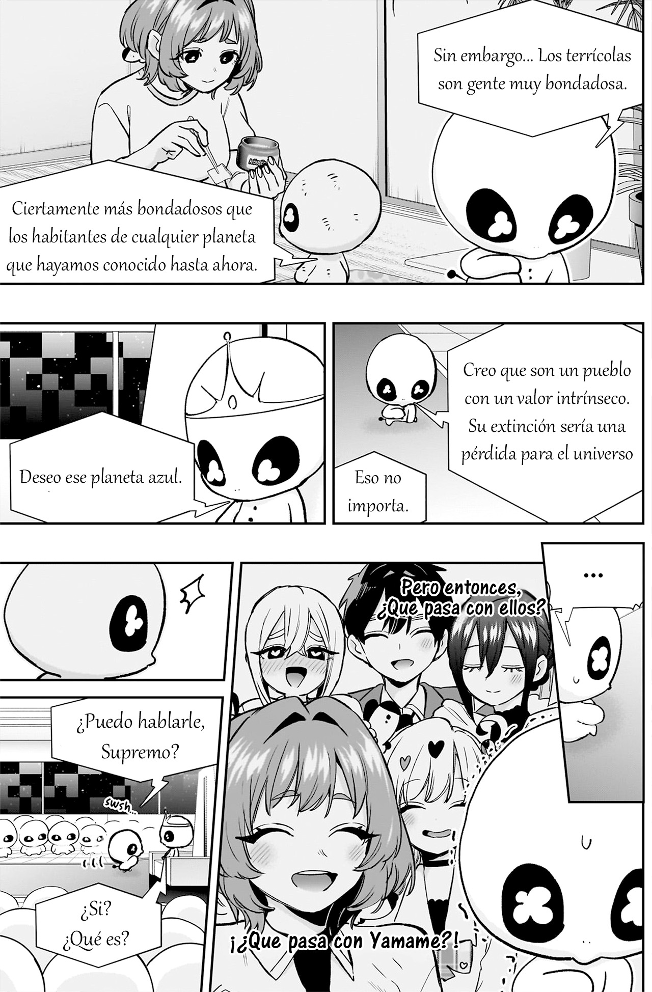 Kimi no koto ga Dai Dai Dai Dai Daisuki na 100-nin no Kanojo Capitulo 194: Los diarios de preservación de vida extraterrestre de Yamame-chan página 17