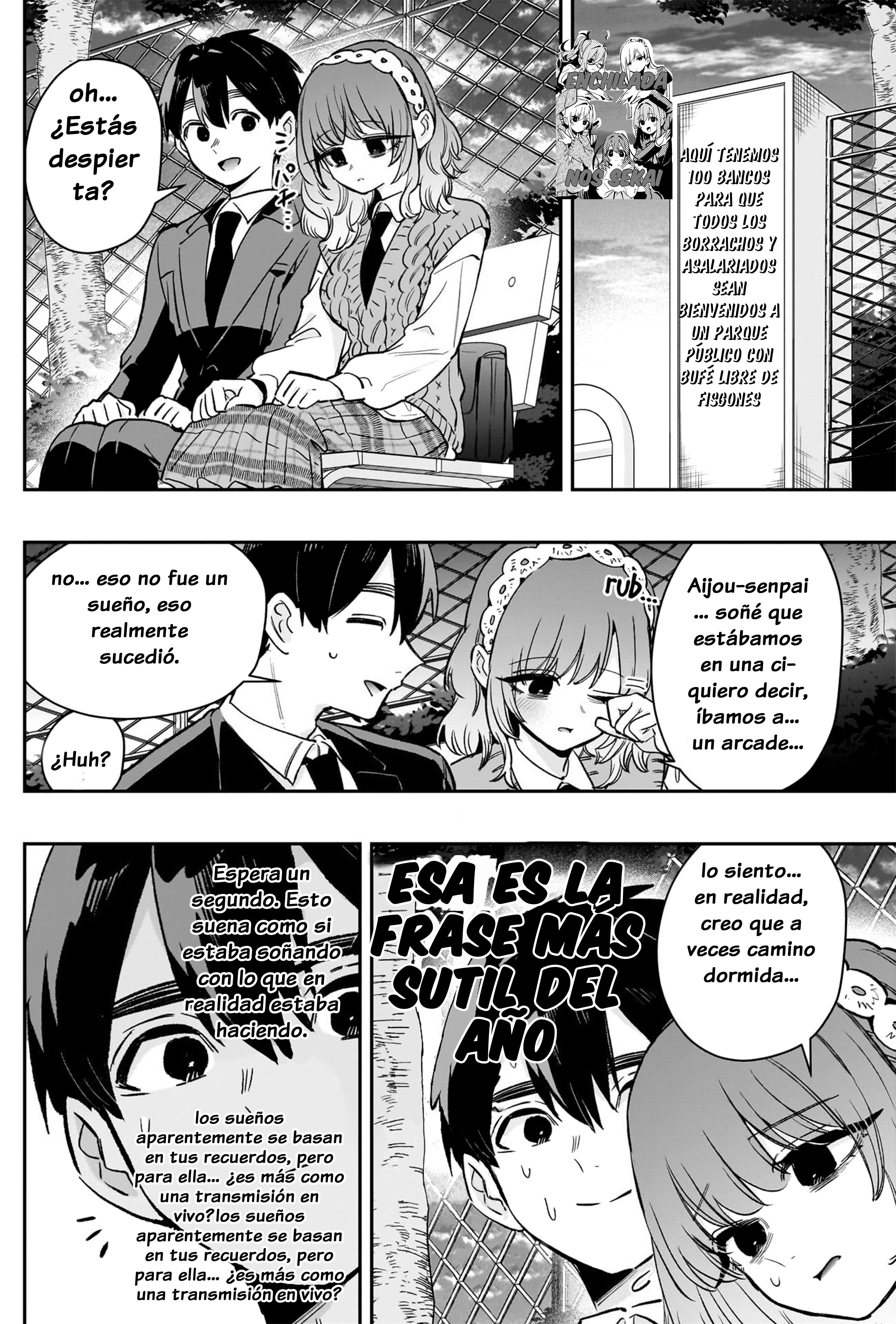 Kimi no koto ga Dai Dai Dai Dai Daisuki na 100-nin no Kanojo Capitulo 195: La chica somnolienta página 11