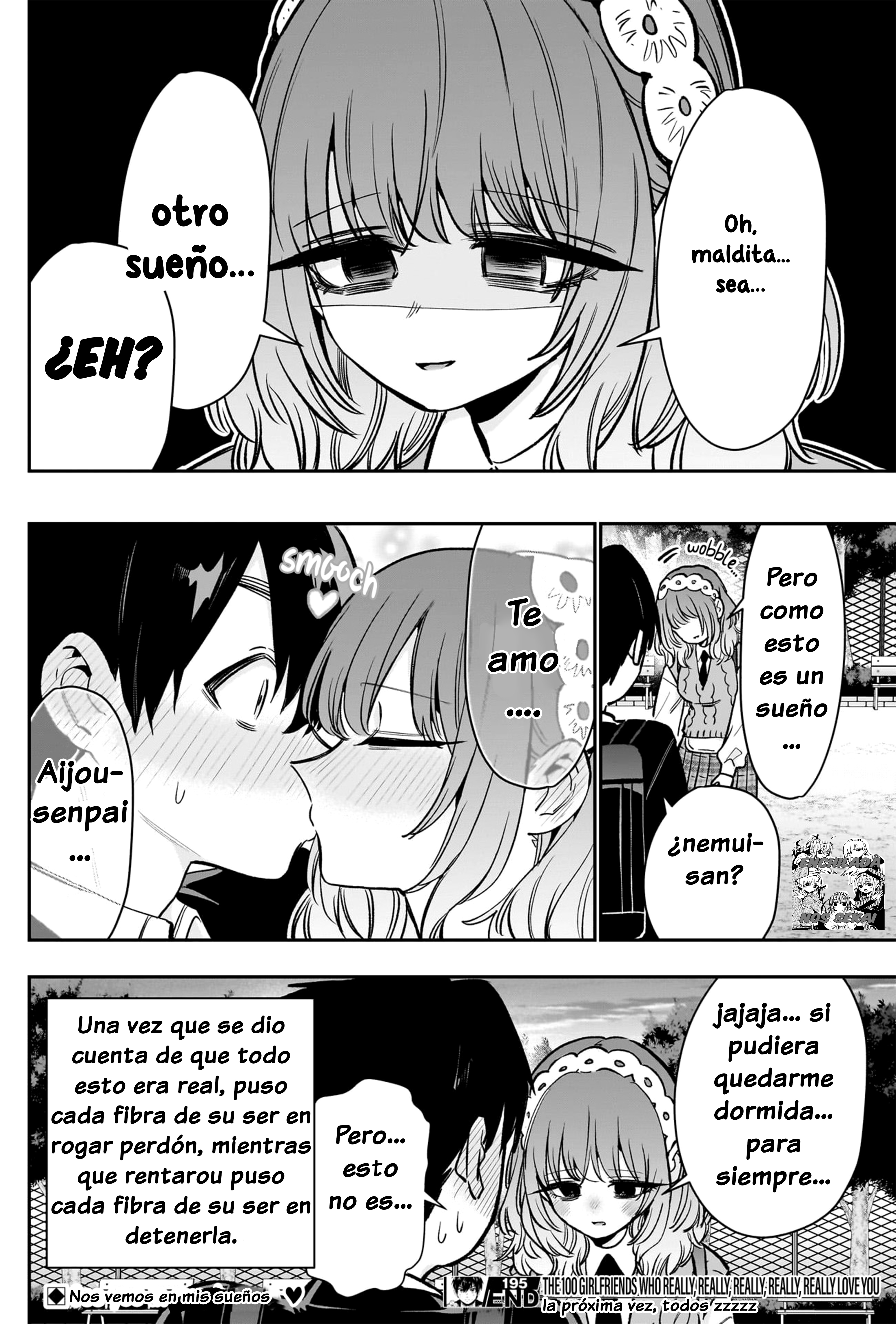 Kimi no koto ga Dai Dai Dai Dai Daisuki na 100-nin no Kanojo Capitulo 195: La chica somnolienta página 21