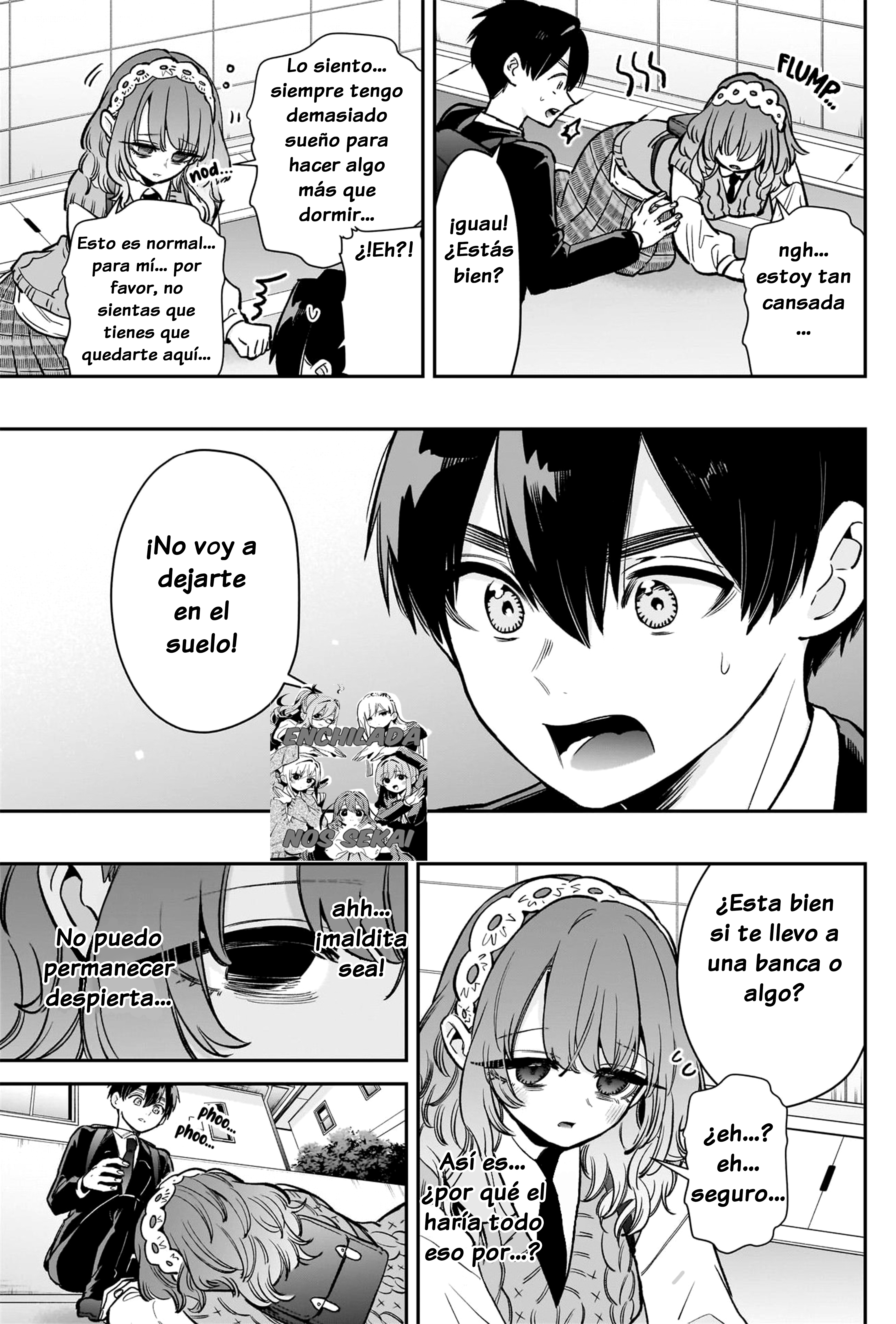 Kimi no koto ga Dai Dai Dai Dai Daisuki na 100-nin no Kanojo Capitulo 195: La chica somnolienta página 6