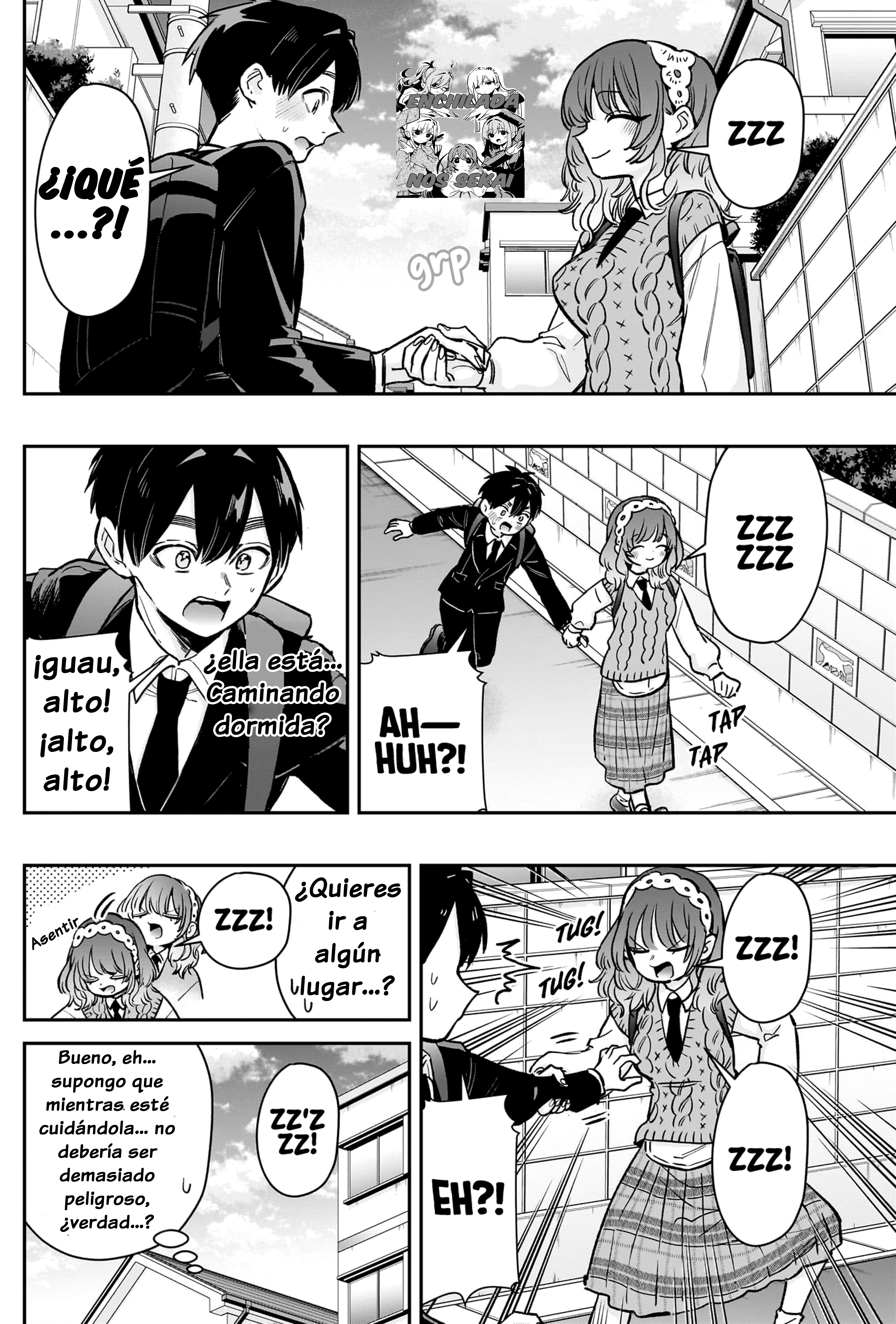 Kimi no koto ga Dai Dai Dai Dai Daisuki na 100-nin no Kanojo Capitulo 195: La chica somnolienta página 9