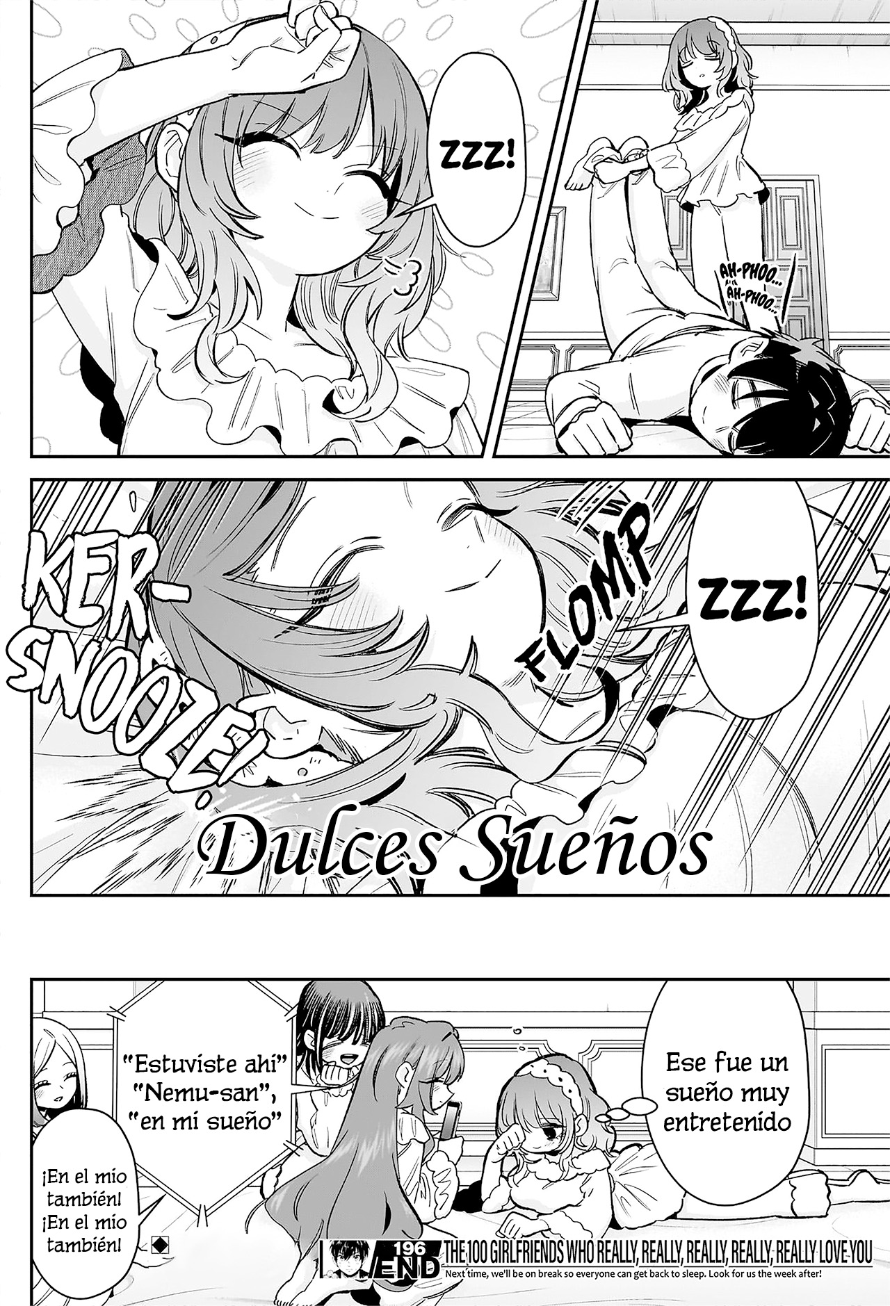 Kimi no koto ga Dai Dai Dai Dai Daisuki na 100-nin no Kanojo Capitulo 196: La fiesta de dulces sueños de la familia Rentarou página 19