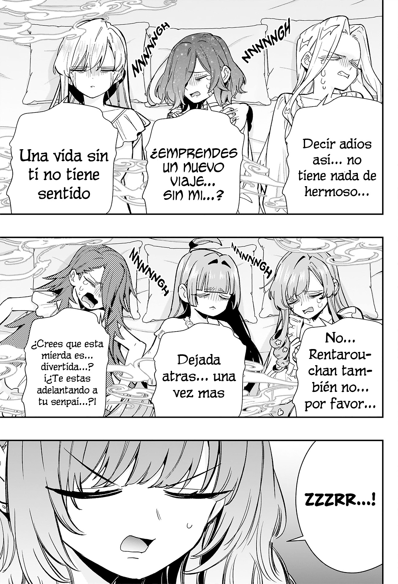 Kimi no koto ga Dai Dai Dai Dai Daisuki na 100-nin no Kanojo Capitulo 196: La fiesta de dulces sueños de la familia Rentarou página 7