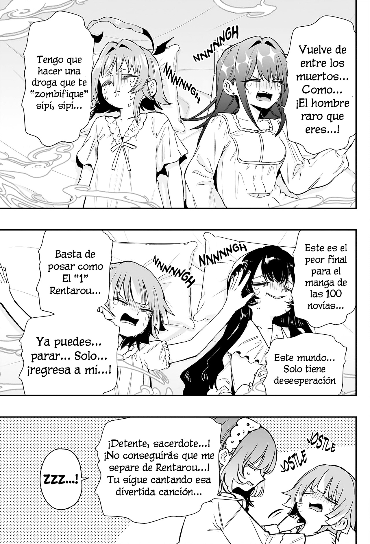 Kimi no koto ga Dai Dai Dai Dai Daisuki na 100-nin no Kanojo Capitulo 196: La fiesta de dulces sueños de la familia Rentarou página 9