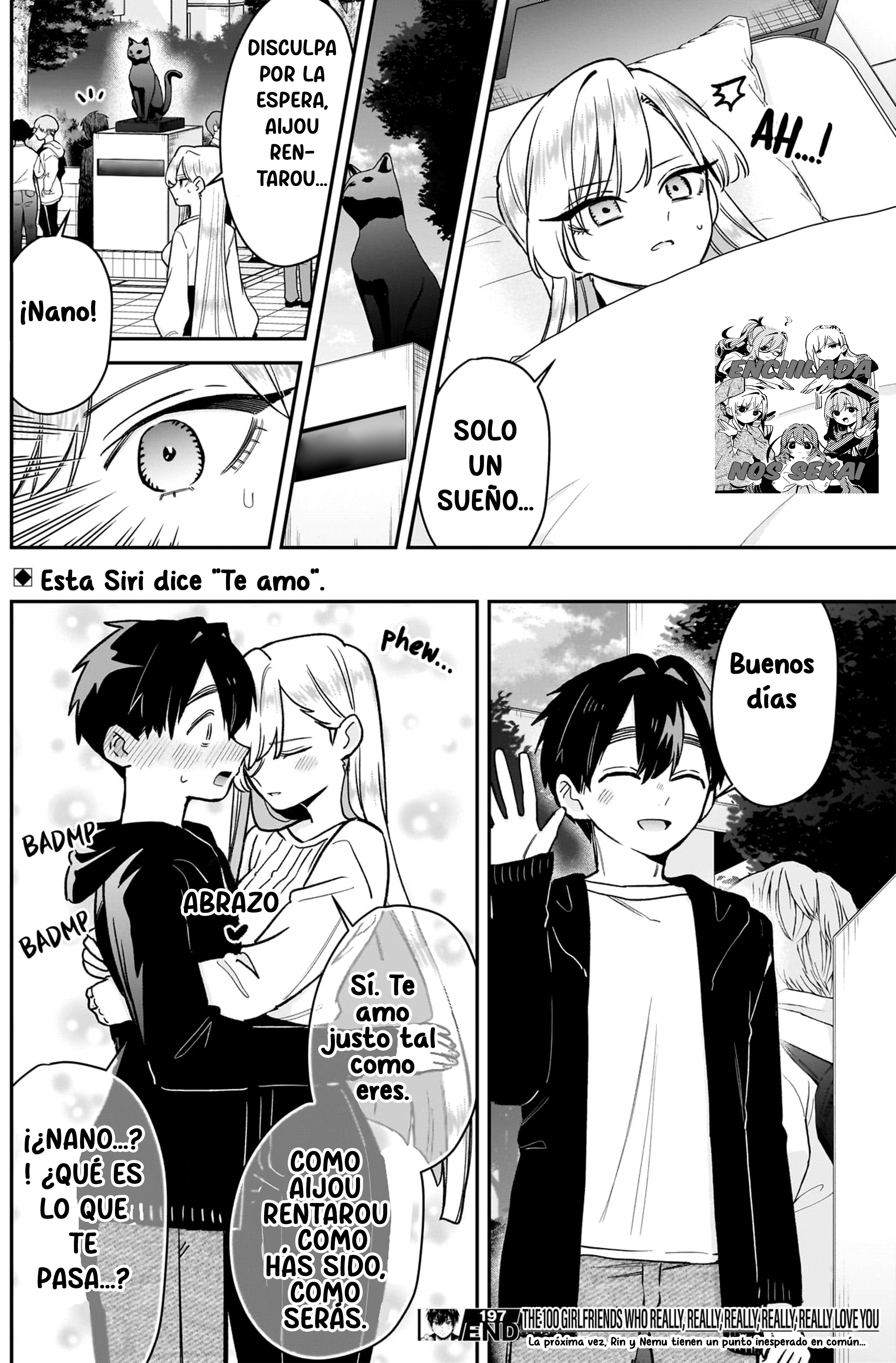 Kimi no koto ga Dai Dai Dai Dai Daisuki na 100-nin no Kanojo Capitulo 197: La vida diaria de Rentarou con sus novias (parte 4) página 21