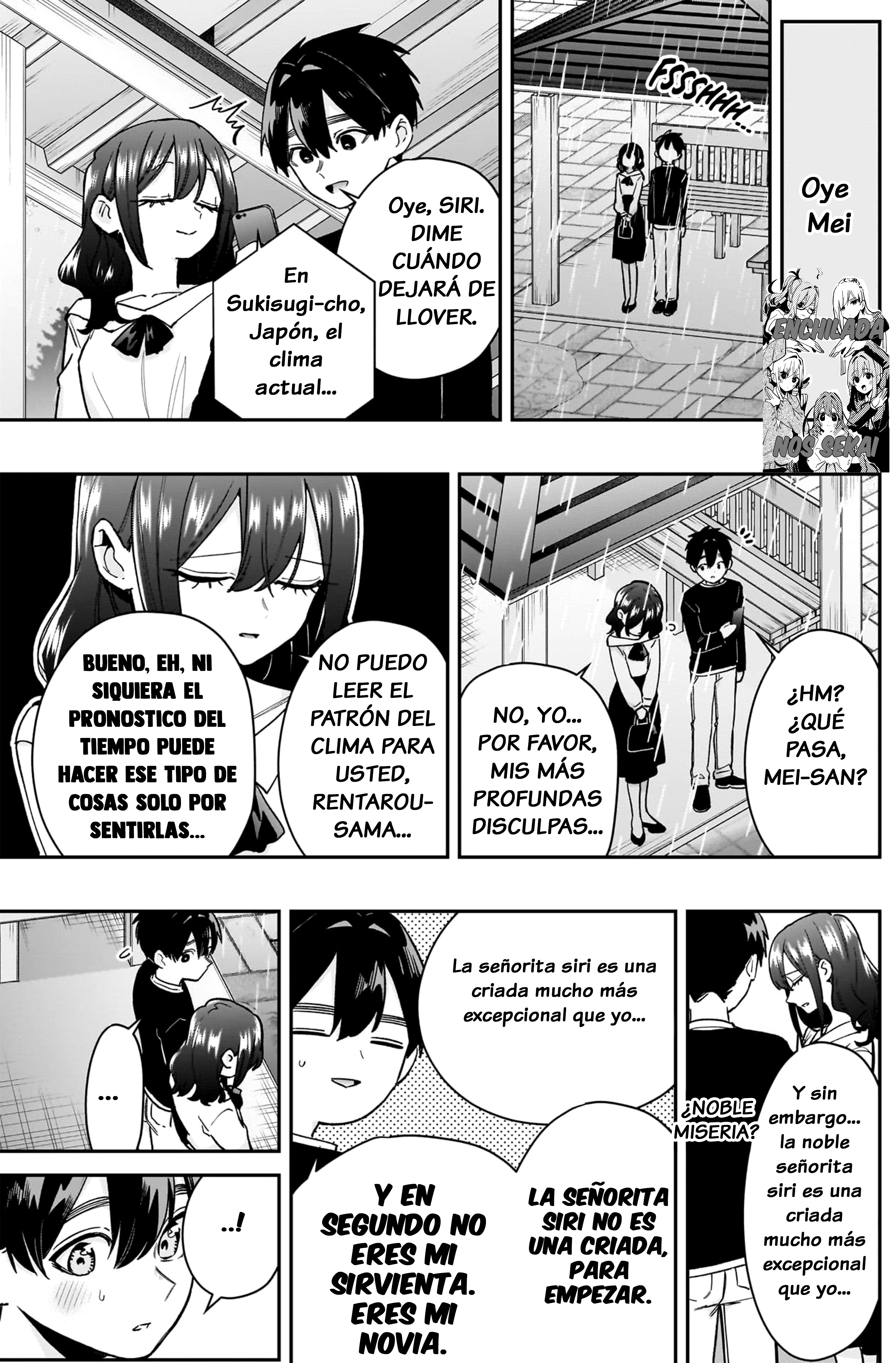 Kimi no koto ga Dai Dai Dai Dai Daisuki na 100-nin no Kanojo Capitulo 197: La vida diaria de Rentarou con sus novias (parte 4) página 8