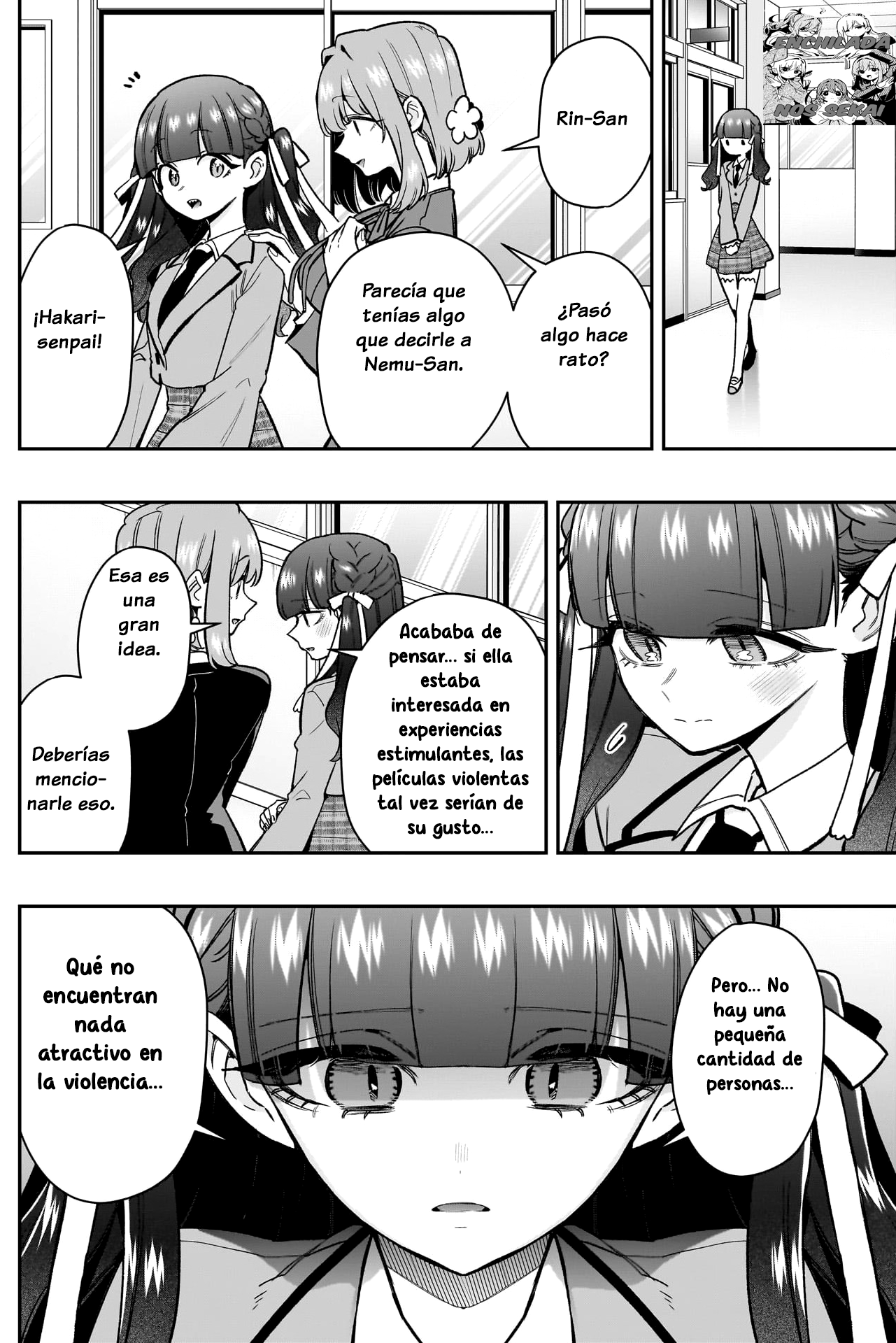Kimi no koto ga Dai Dai Dai Dai Daisuki na 100-nin no Kanojo Capitulo 198: El cine de las emociones y la violencia página 3