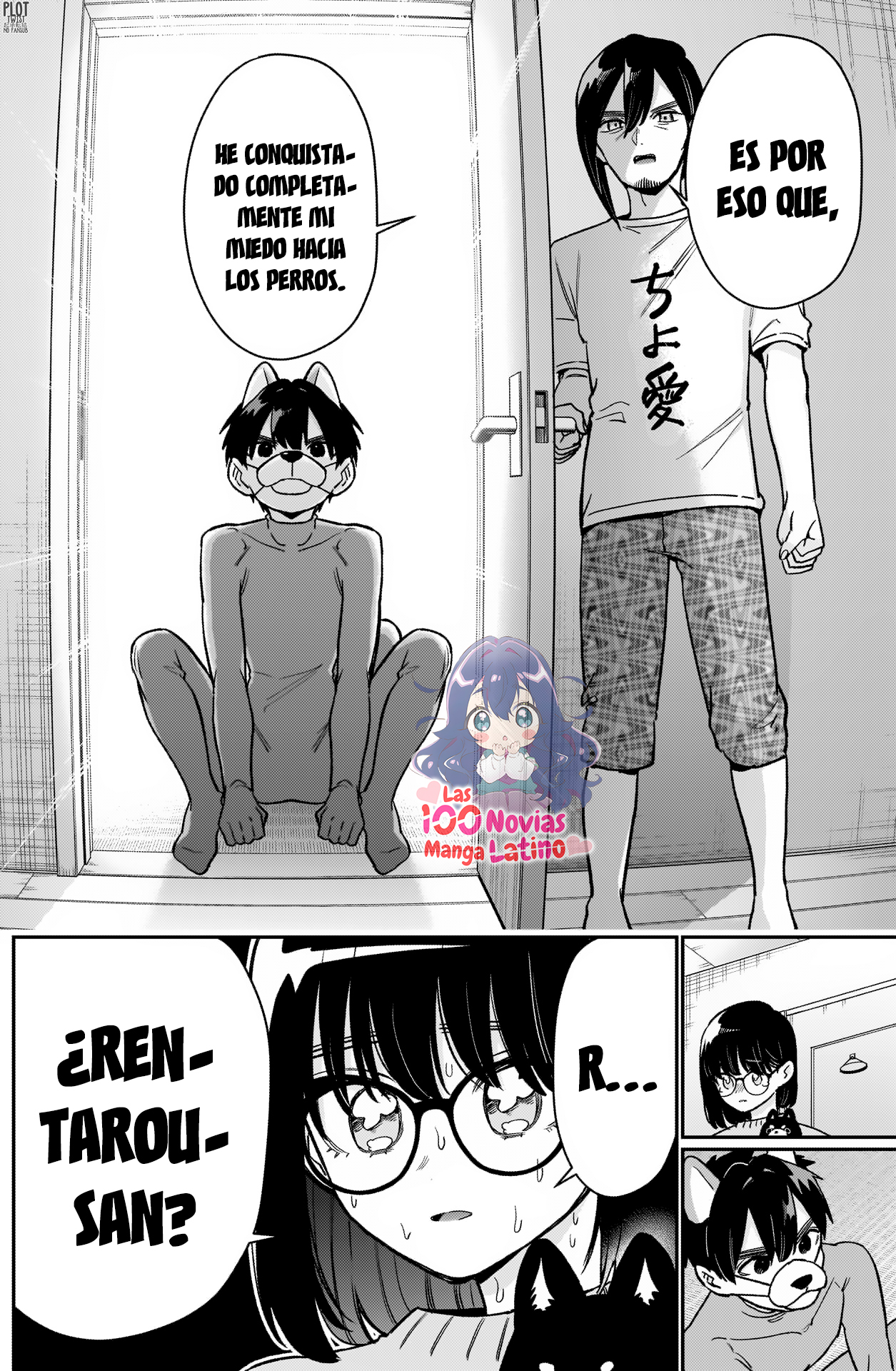 Kimi no koto ga Dai Dai Dai Dai Daisuki na 100-nin no Kanojo Capitulo 199: El perro, la hija y el papá página 12